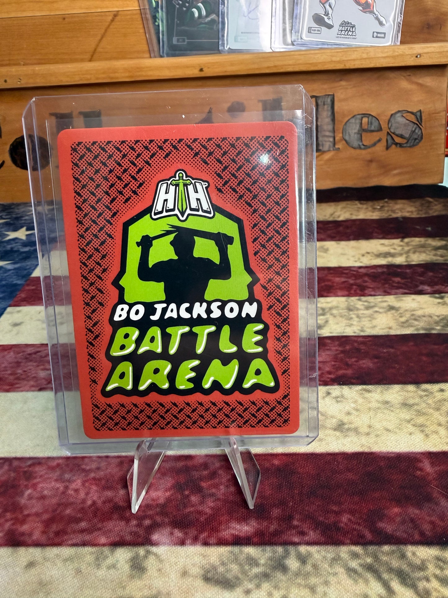 2026 Bo Jackson Battle Arena Roger Clemens "Rocket" #RAD-272 80's Rad Battlefoil Fire
