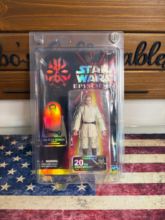 Star Wars Celebration 2019 Obi-Wan Kenobi Black Series 6" Action Figure 20th Ann