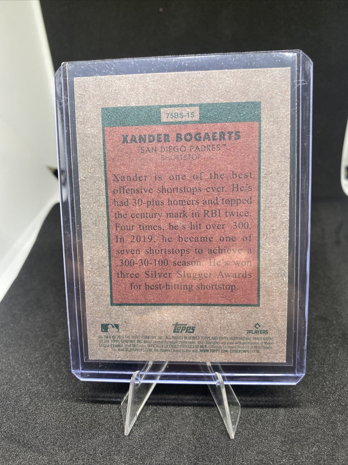 2024 Topps Heritage - 1975 Baseball Sensations #75BS-15 Xander Bogaerts