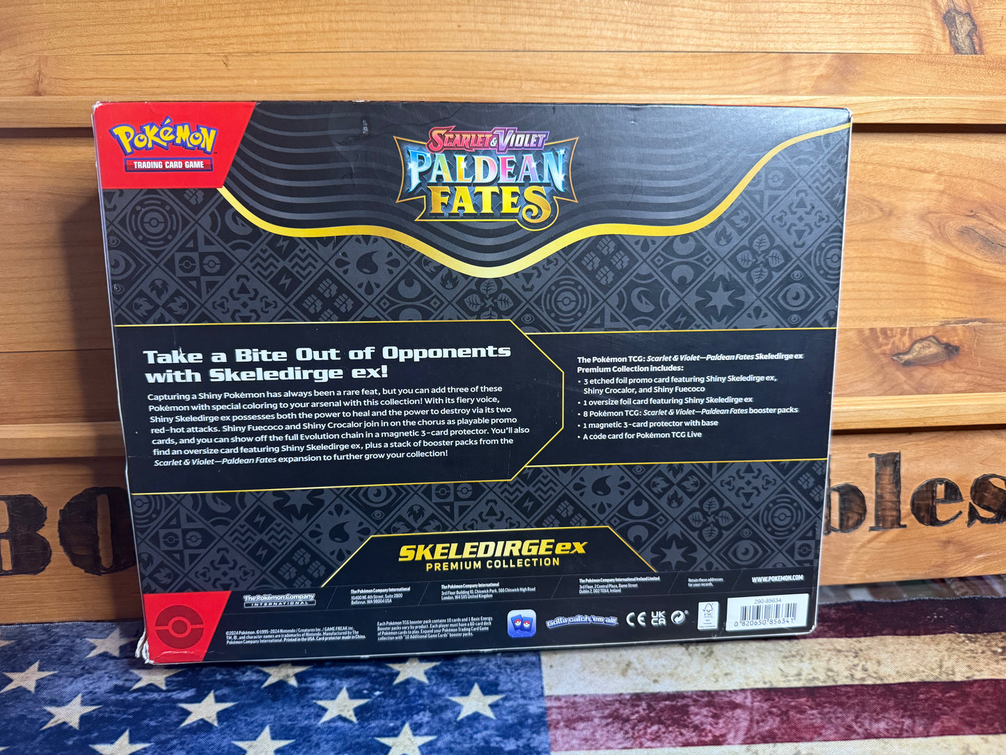 Pokemon Trading Card Game : Paldean Fates Pokemon Ex Premium Collection