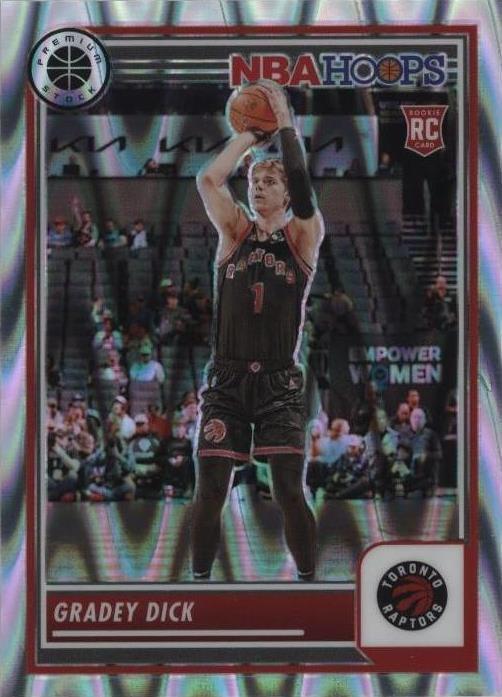 2023-24 Panini Nba Hoops Premium Stock - Gradey Dick #251 Seismic Prizm (RC)