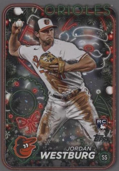2024 Topps Holiday - Silver Glitter #H29 Jordan Westburg (RC)