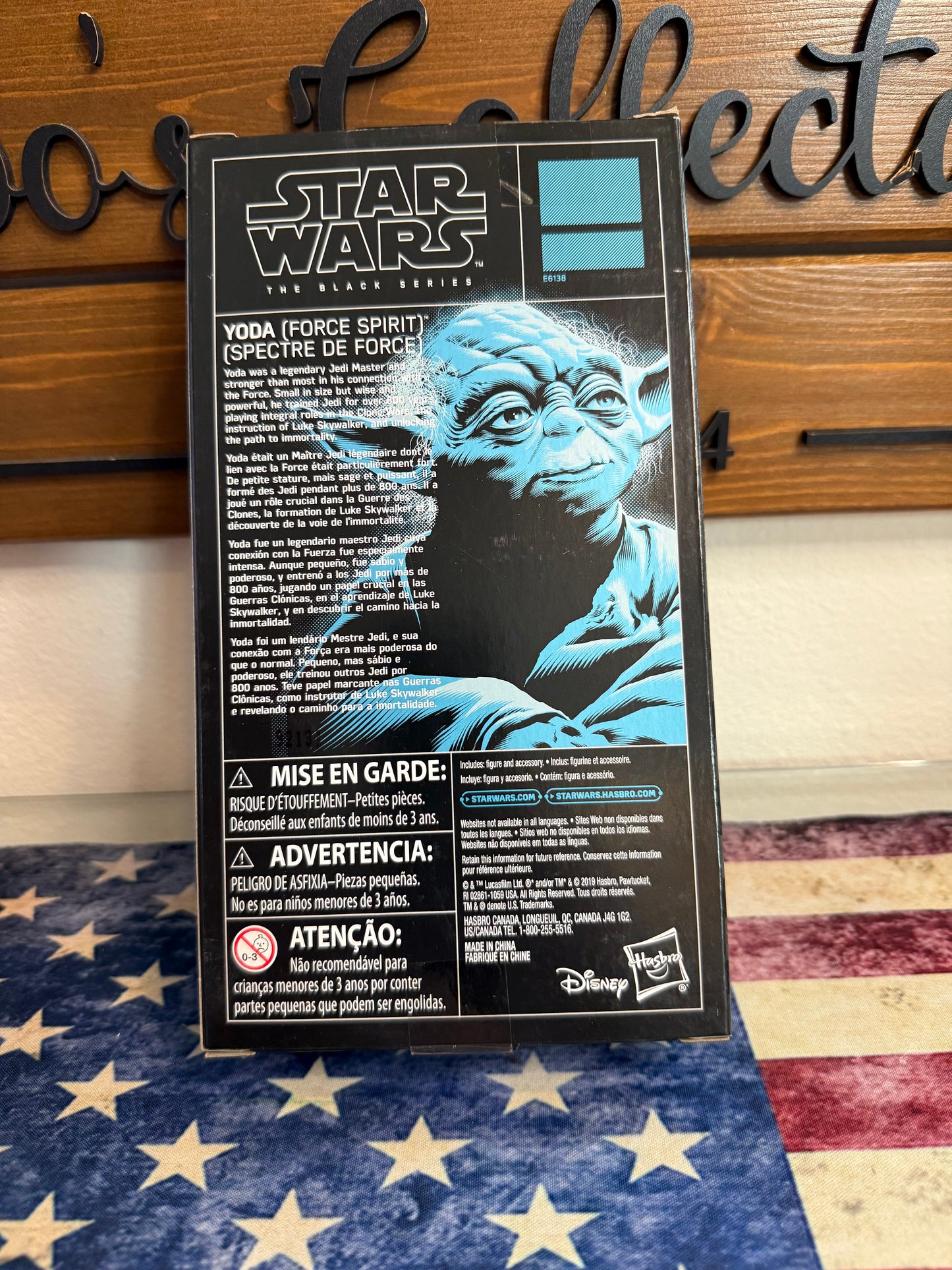 Star Wars The Black Series 6-inch scale Yoda (Force Spirit) action figure