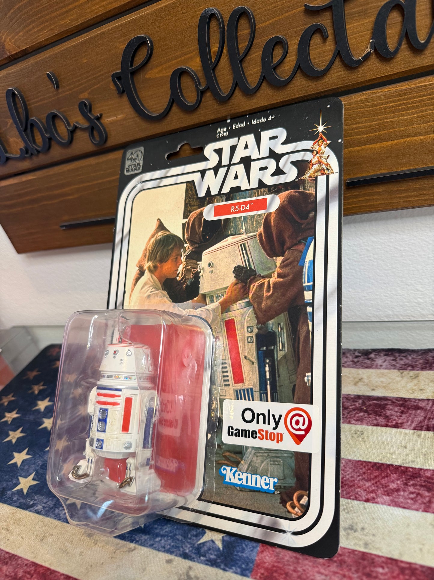 Star Wars The Black Series 40th Anniversary R5-D4 6-inch action figure