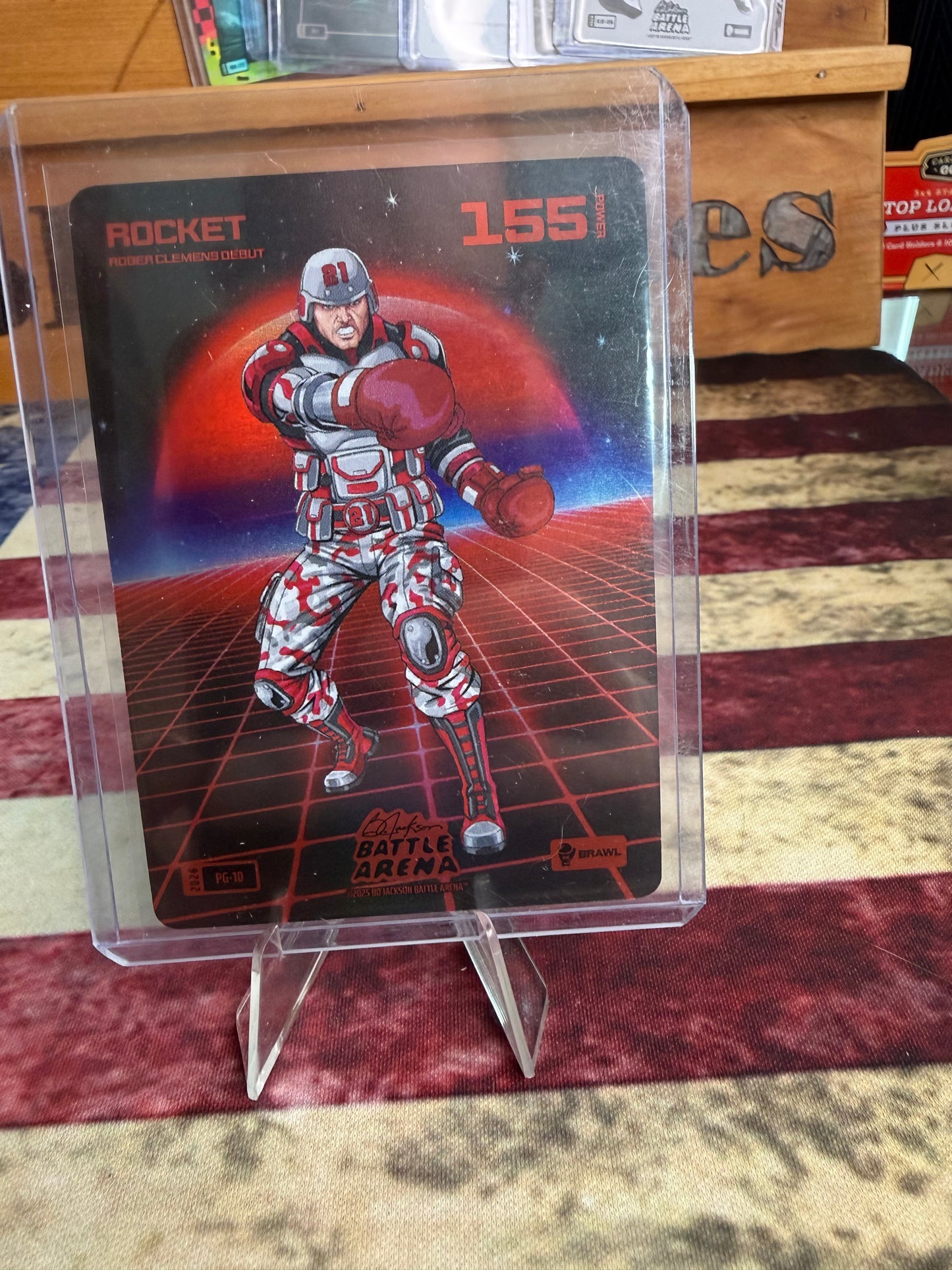 2026 Bo Jackson Battle Arena Roger Clemens "Rocket" #PG-10 Power Glove Brawl