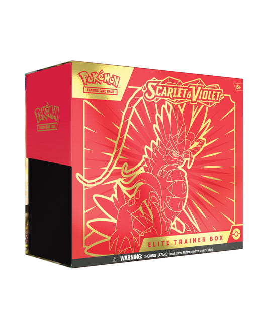 Pokemon Trading Game: Scarlet & Violet Elite Trainer Box - Koraidon