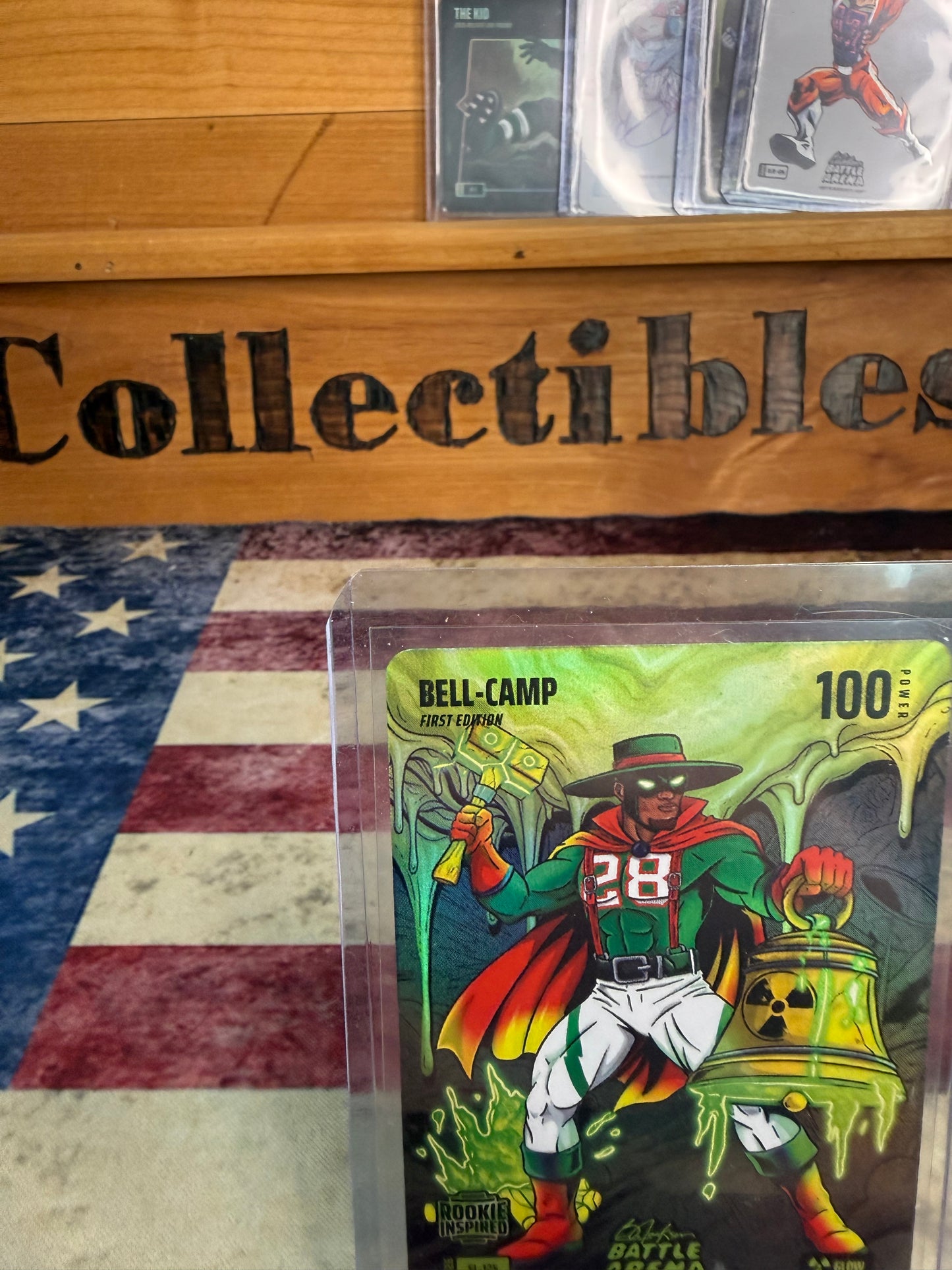 2026 Bo Jackson Battle Arena Kristian Campbell "Bell-Camp" #SL-125 Glow Slime First Edition Rookie