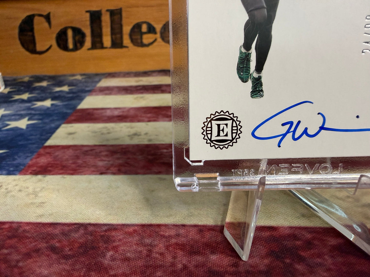 2022 Panini Encased Garrett Wilson Rookie Endorsement Autograph /99 Jets RC