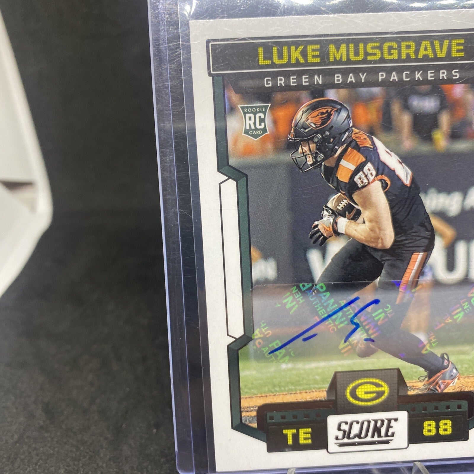 2023 Score - Rookies Signatures #340 Luke Musgrave (AU, RC)