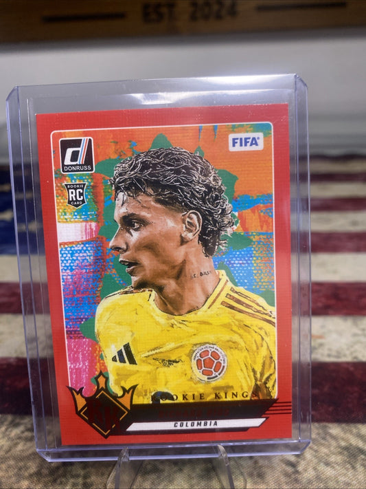RICHARD RIOS 2024 Donruss Soccer Rookie Kings Red #25 RC COLOMBIA