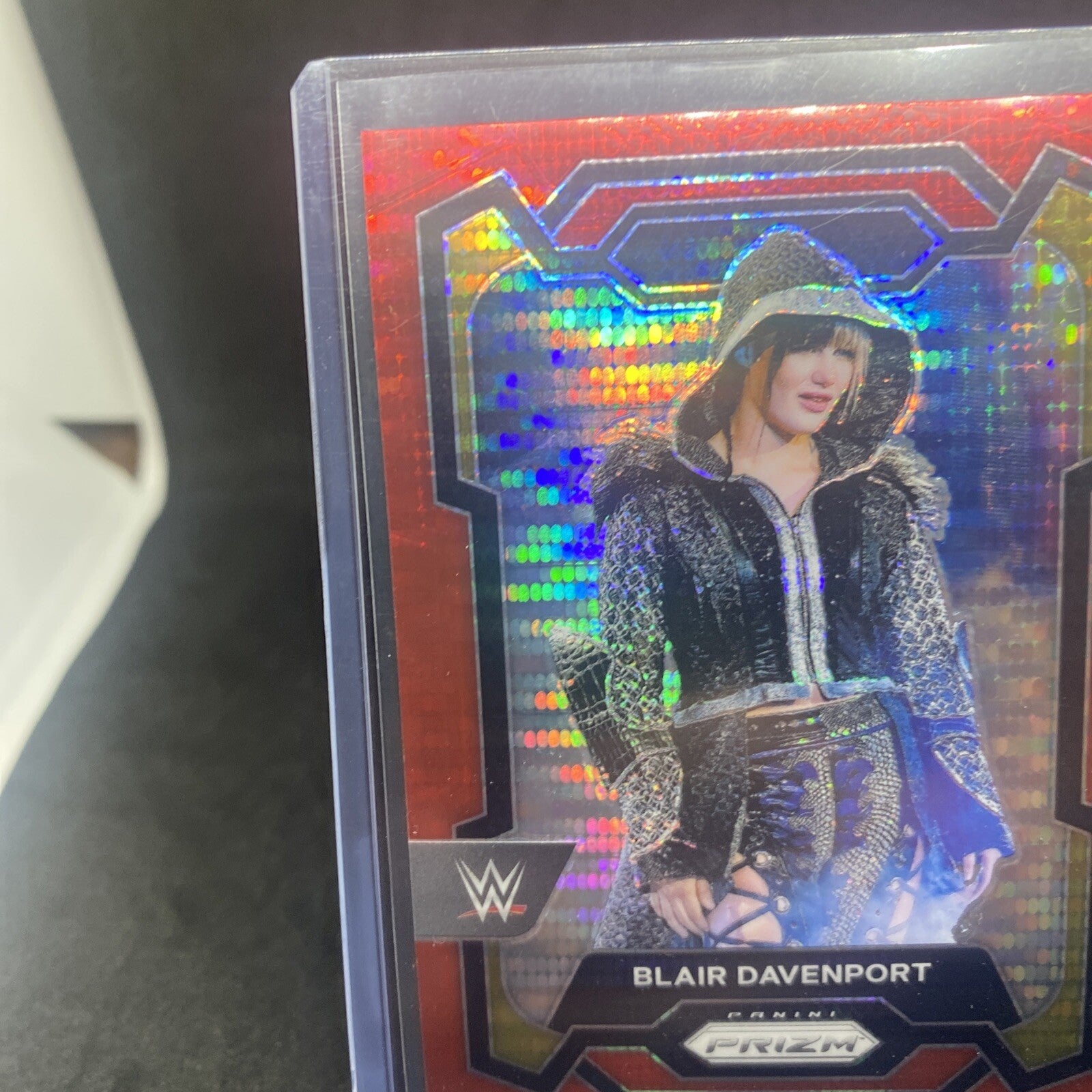 Blair Davenport #140 2024 Prizm WWE Red Pulsar Prizm /399