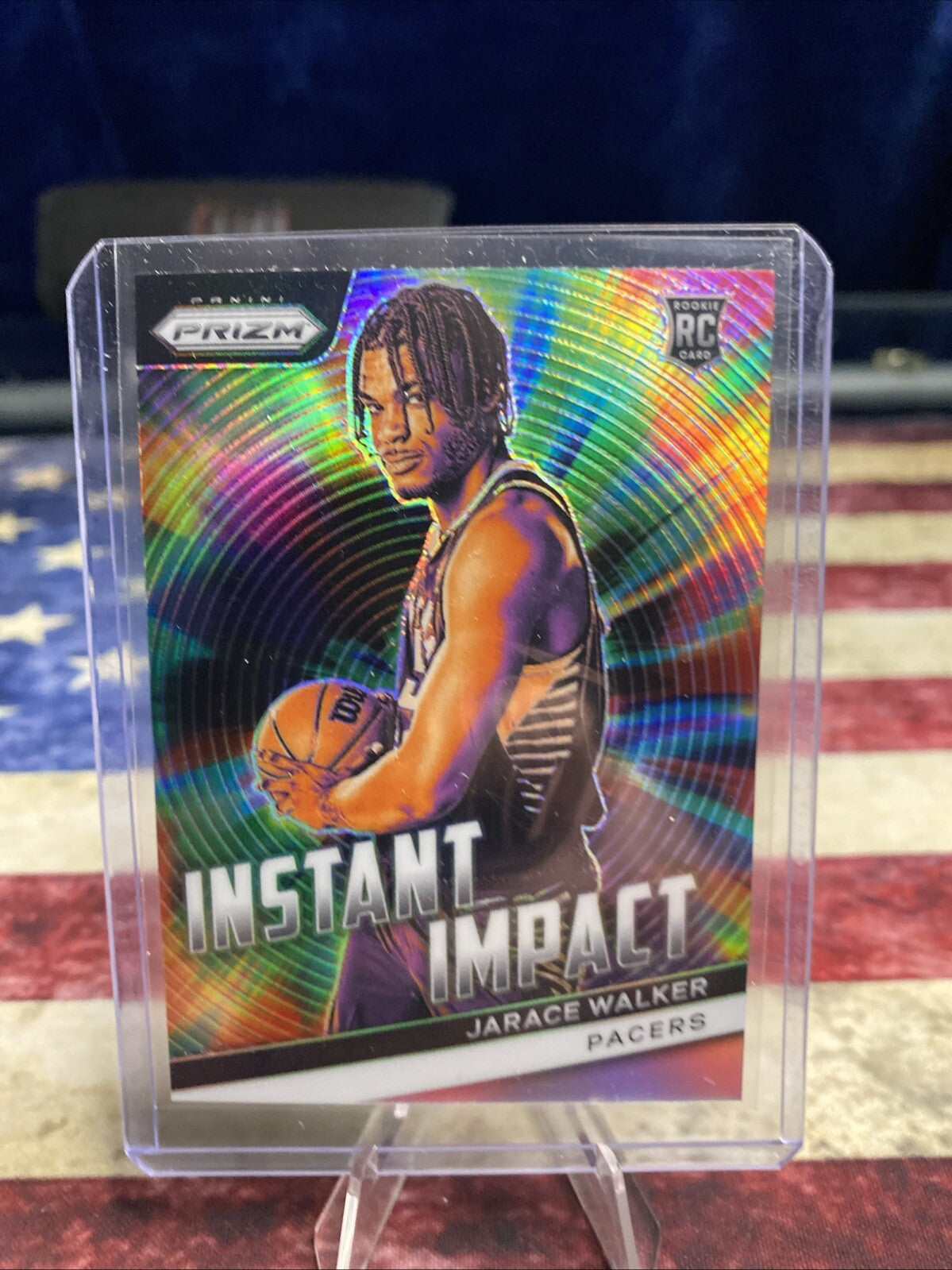 Jarace Walker 2023-24 Panini Prizm #16 Instant Impact Prizms Silver