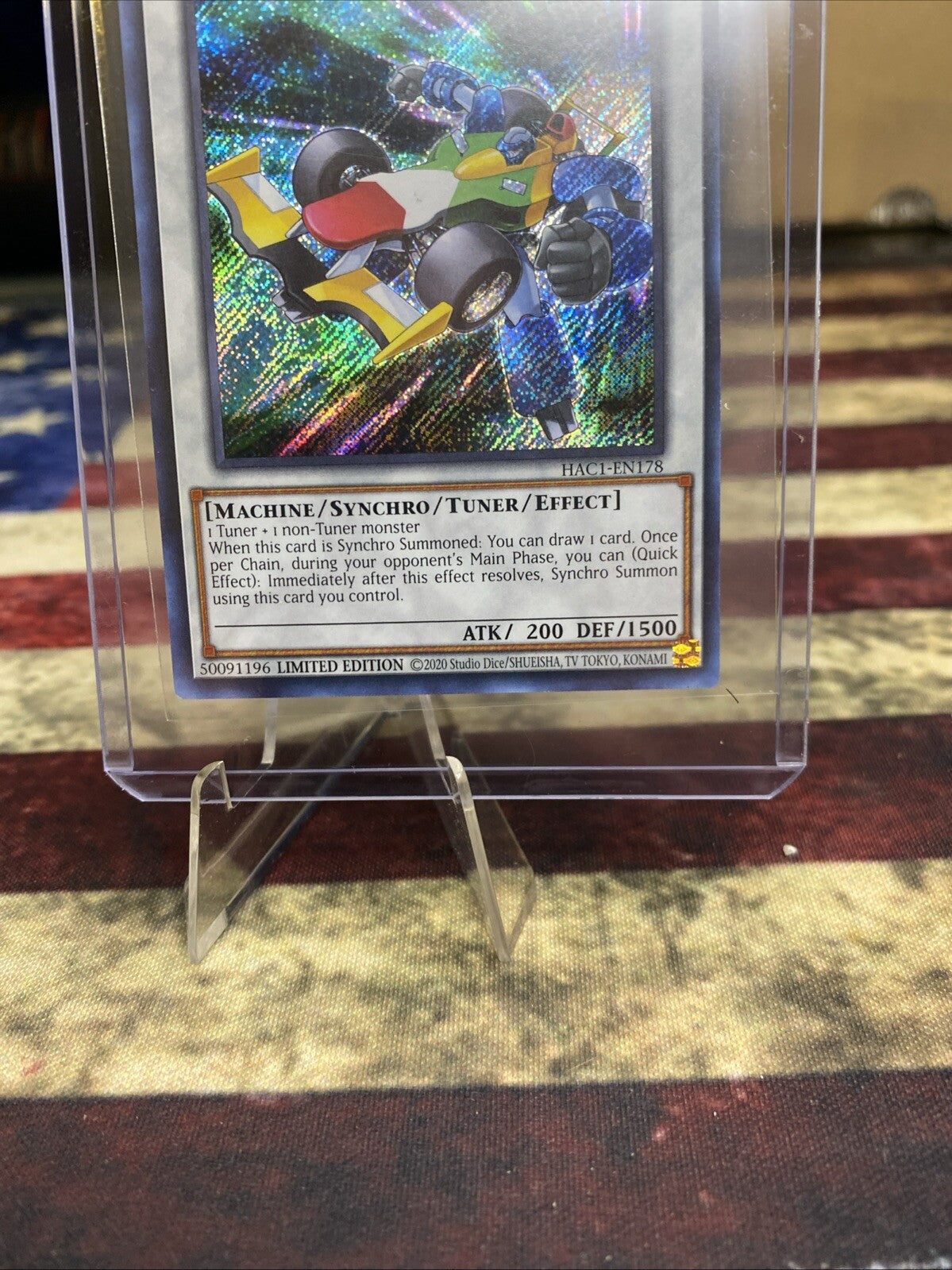 Formula Synchron Yu-Gi-Oh! HAC1-EN178 Secret Rare