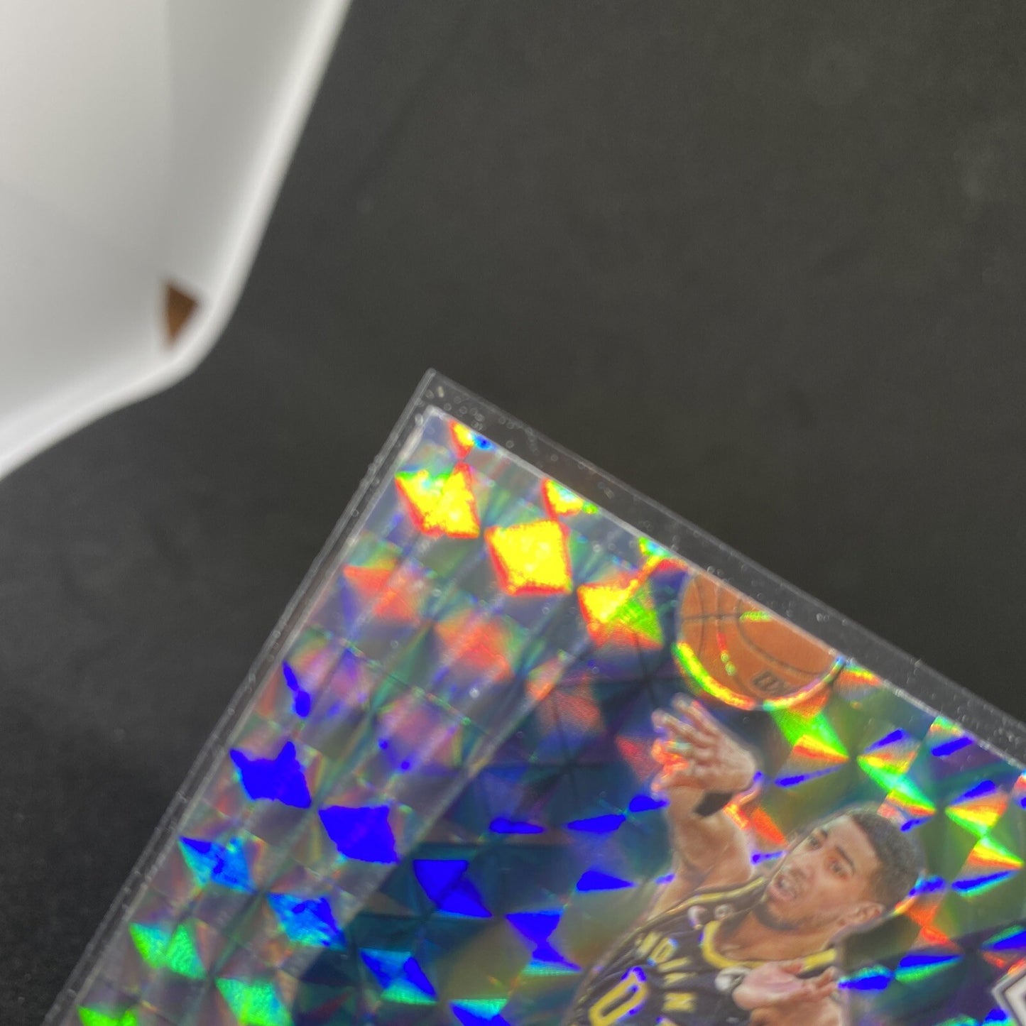2022-23 Panini Mosaic Tyrese Haliburton #13 Give And Go Silver Mosaic - All Star