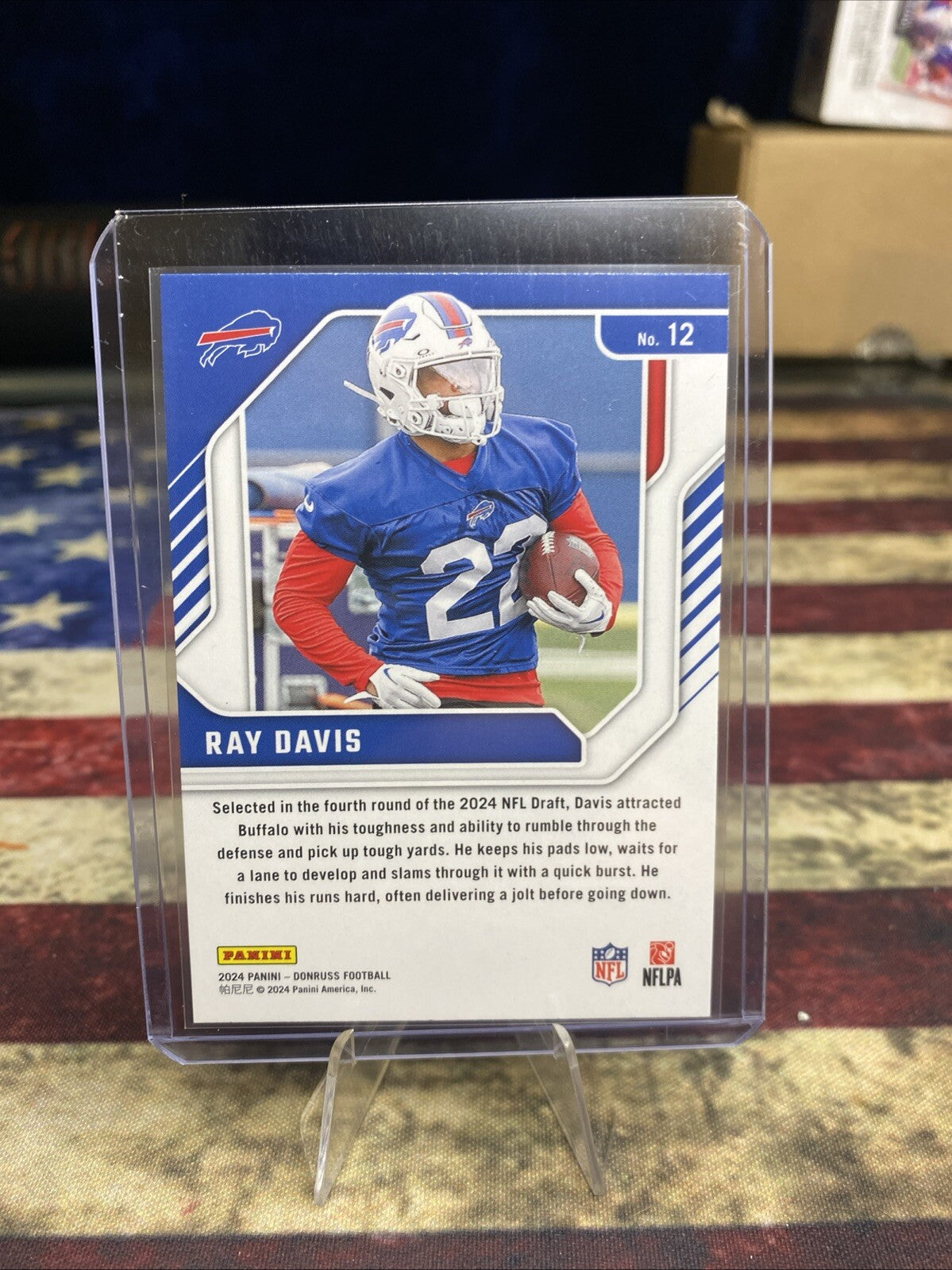 2024 Panini Donruss Ray Davis Elite Series Rookies #12 RC