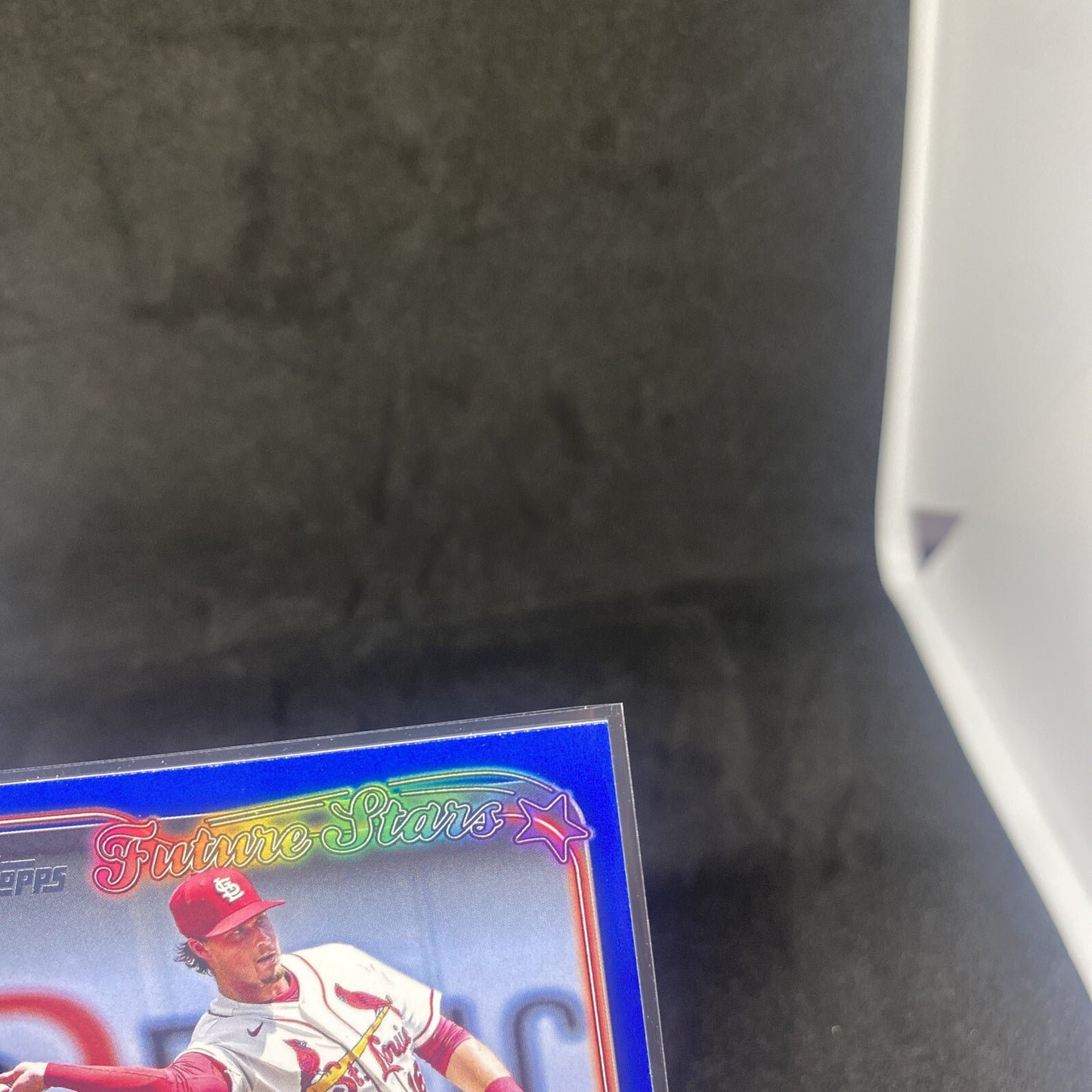 Nolan Gorman 2024 Topps Series 2 FUTURE STARS BLUE PARALLEL Card #591 CARDINALS