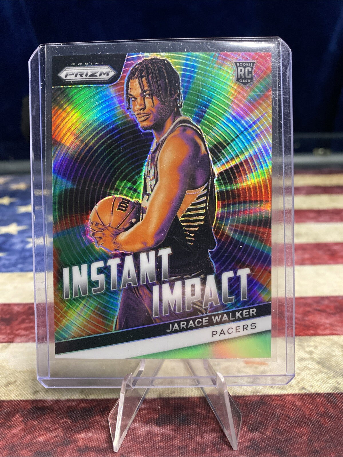 Jarace Walker 2023-24 Panini Prizm #16 Instant Impact Prizms Silver