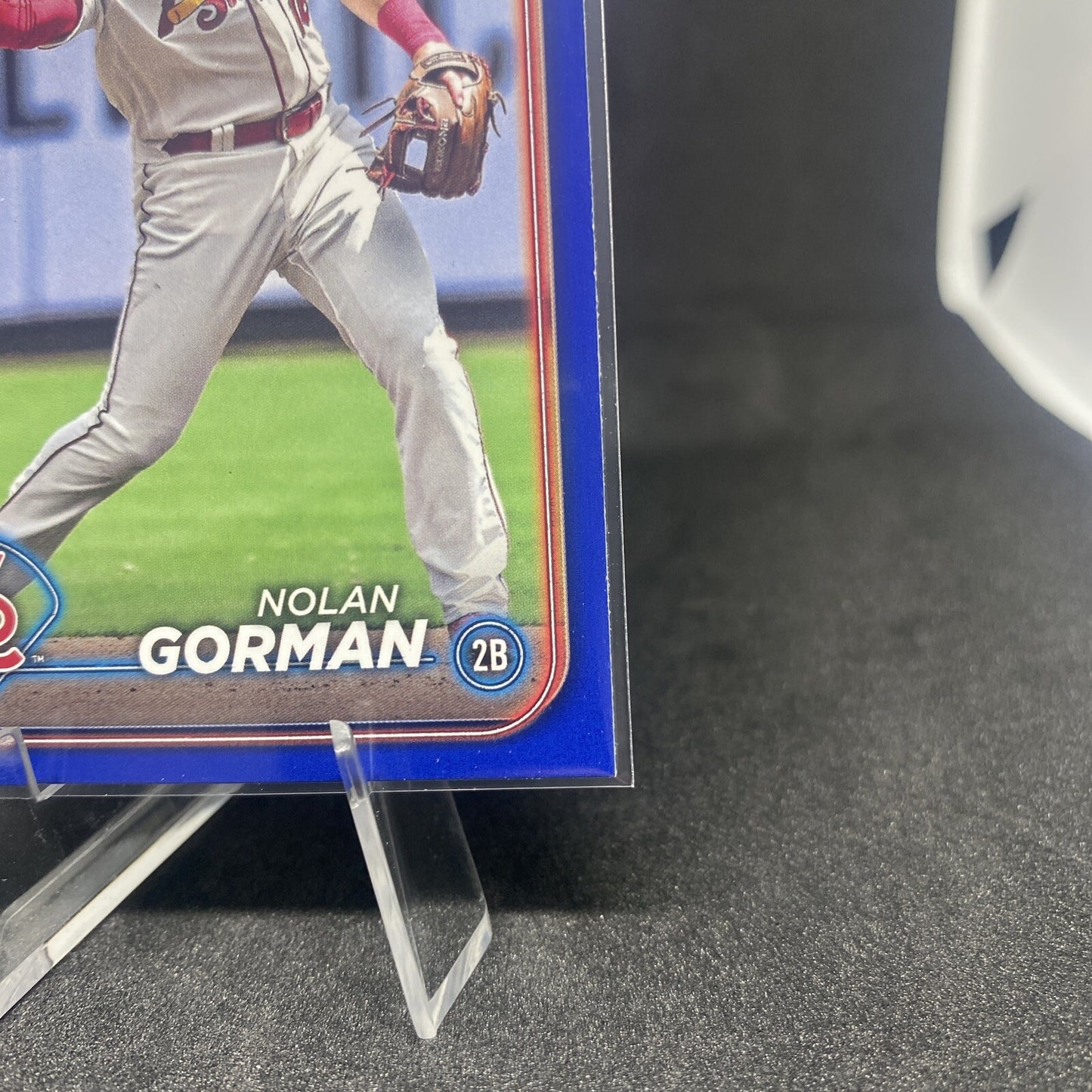 Nolan Gorman 2024 Topps Series 2 FUTURE STARS BLUE PARALLEL Card #591 CARDINALS