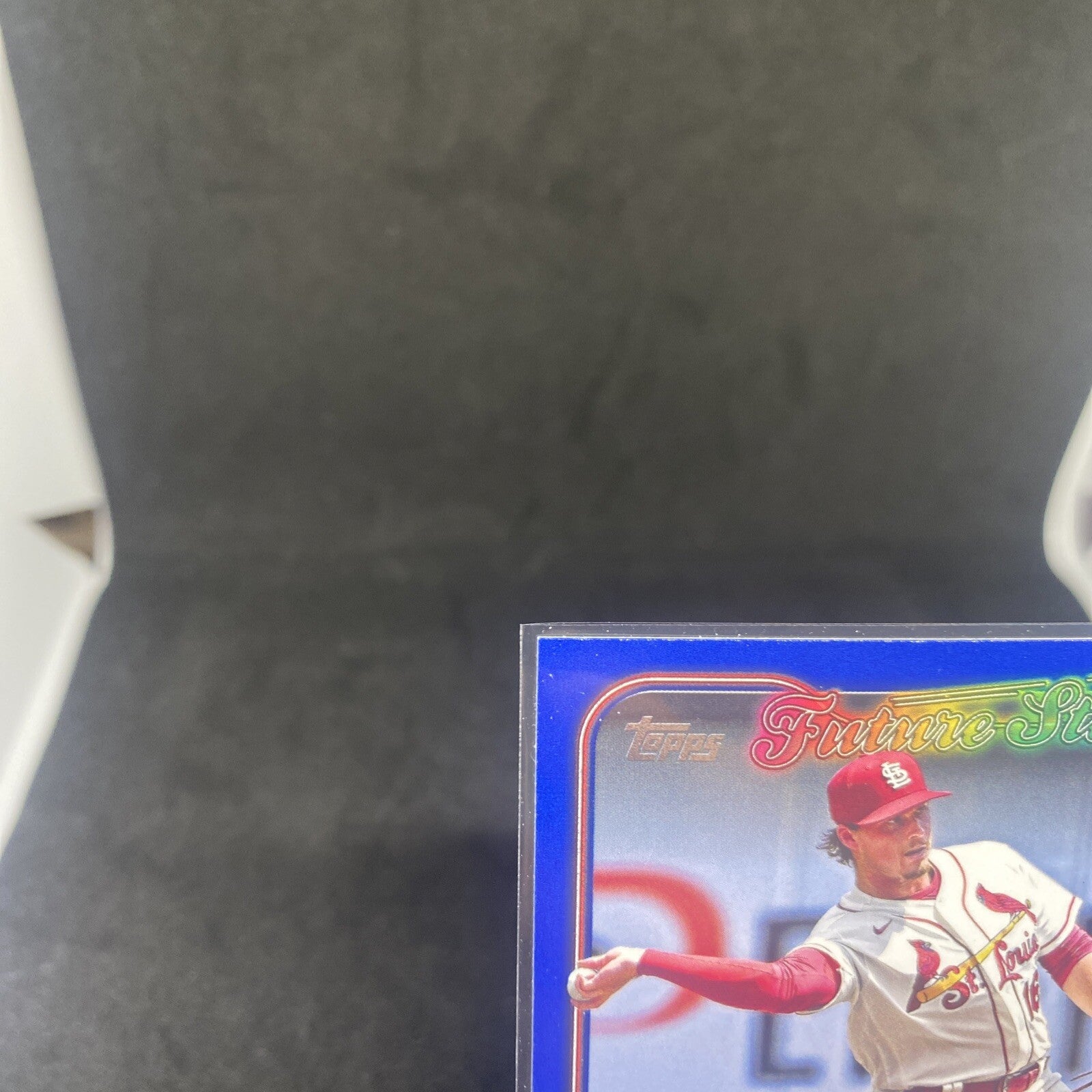 Nolan Gorman 2024 Topps Series 2 FUTURE STARS BLUE PARALLEL Card #591 CARDINALS