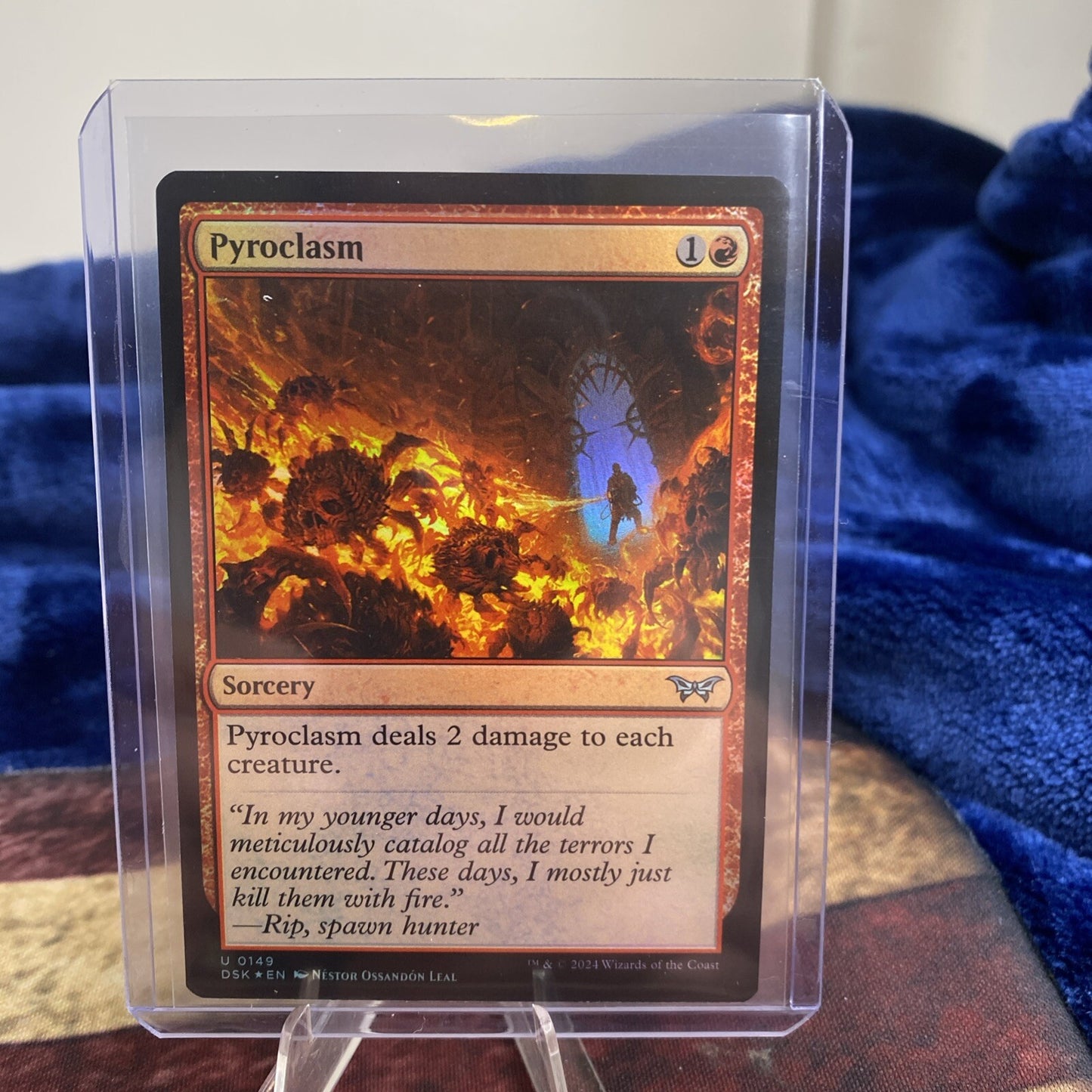 Pyroclasm Duskmourn: House of Horror Foil