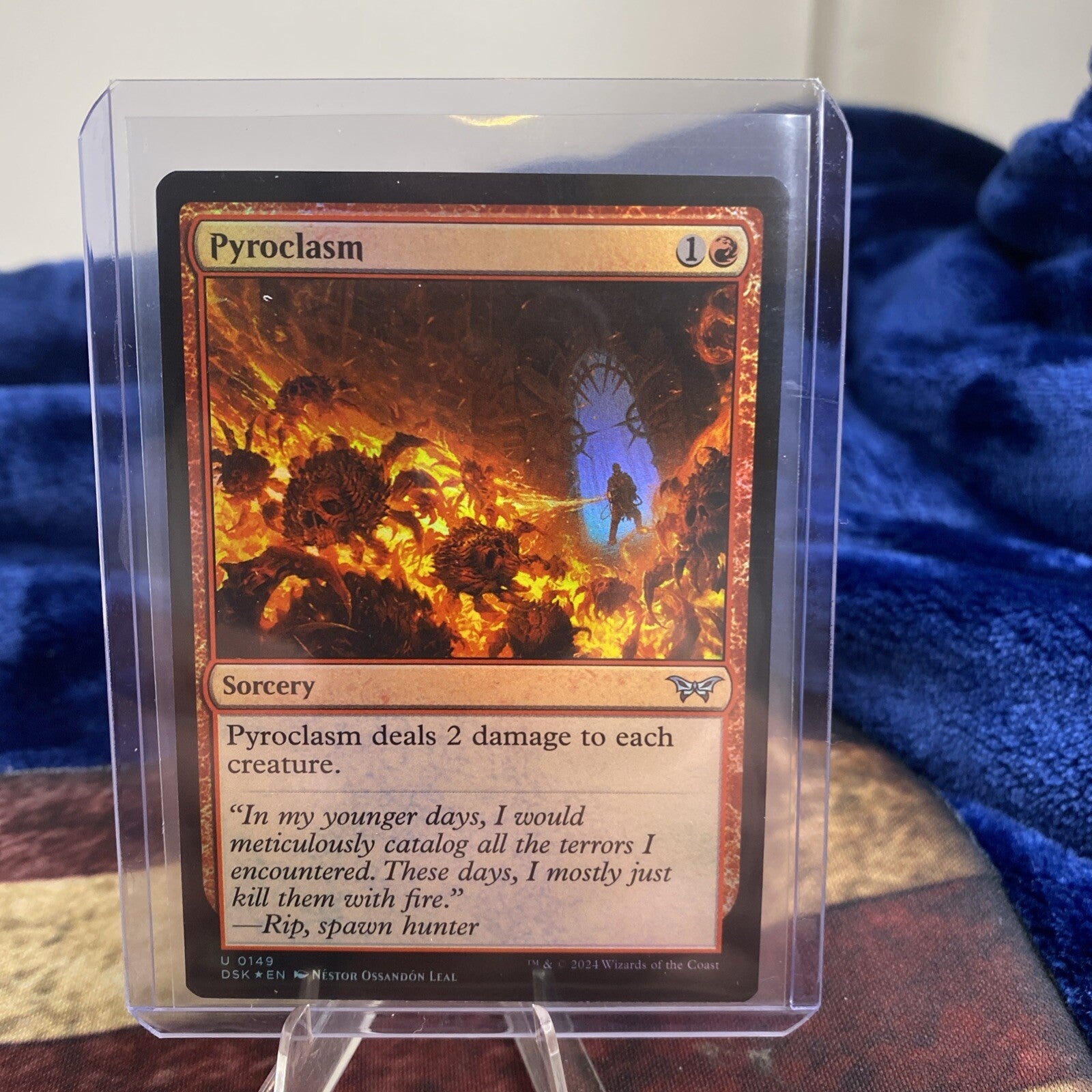 Pyroclasm Duskmourn: House of Horror Foil
