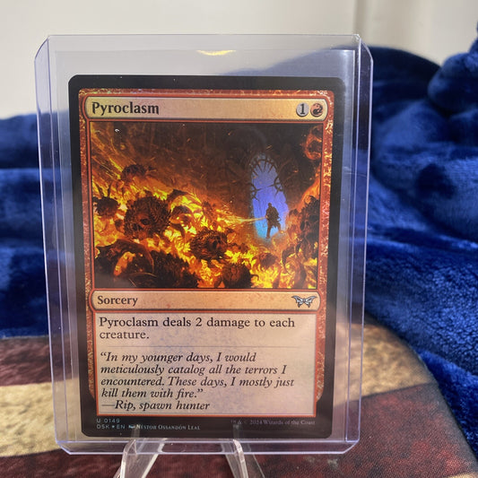 Pyroclasm Duskmourn: House of Horror Foil
