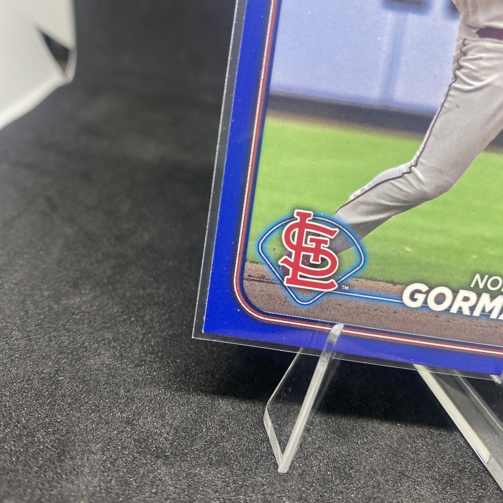 Nolan Gorman 2024 Topps Series 2 FUTURE STARS BLUE PARALLEL Card #591 CARDINALS