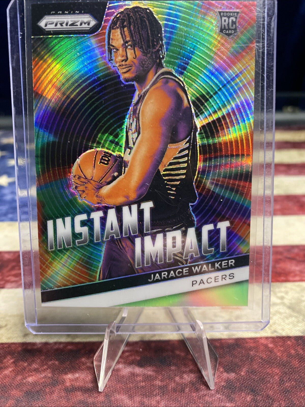 Jarace Walker 2023-24 Panini Prizm #16 Instant Impact Prizms Silver