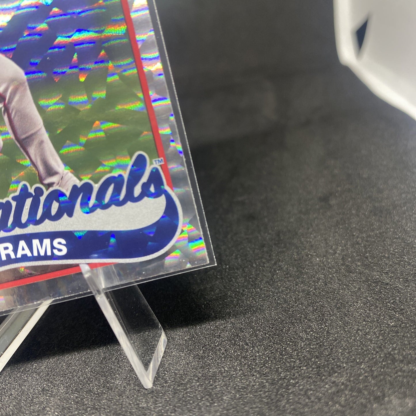 CJ Abrams 2024 Topps Series 2 1989 Silver Crackle Foil Card #89B2-44