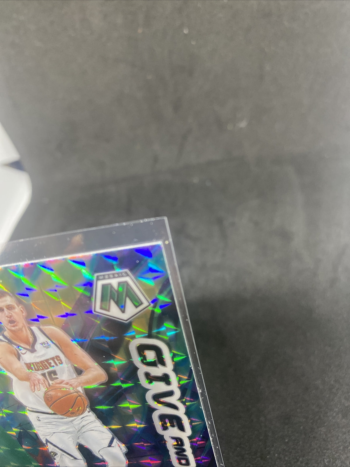 Nikola Jokic 2022-23 Panini Mosaic Give and Go Green Mosaic Prizm Card# 15 SP