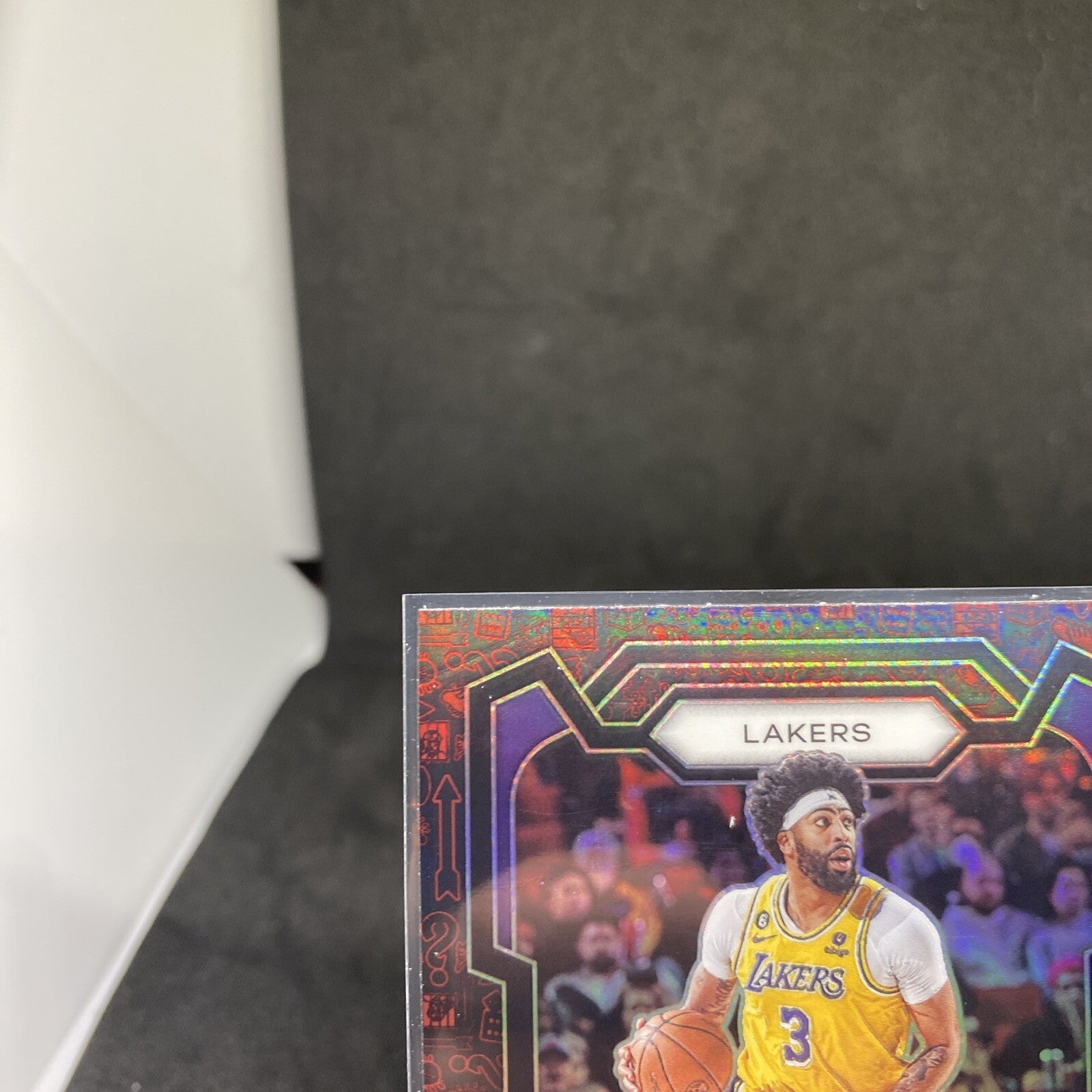 2023-24 Panini Prizm Monopoly Anthony Davis Red Icons Prizm Card #41 Lakers SSP 