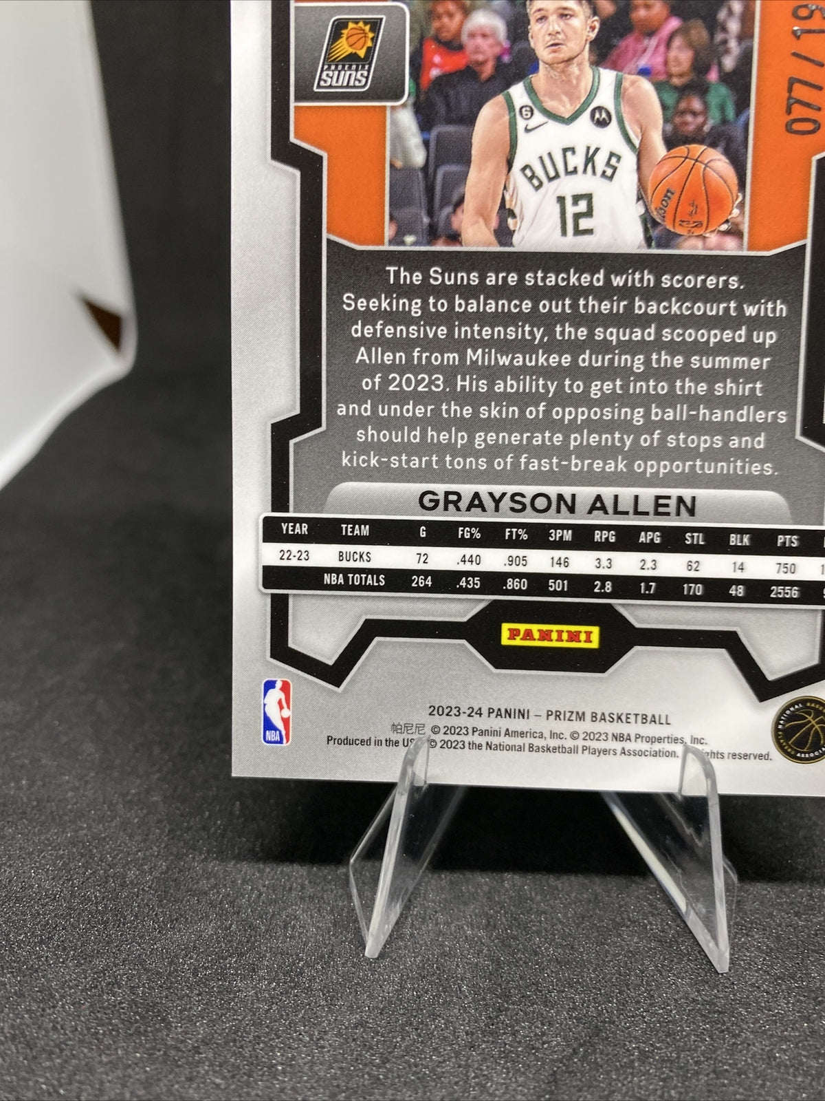 SP - Grayson Allen 2023-24 Panini Prizm Basketball Blue Prizm! 🔥77/199🔥