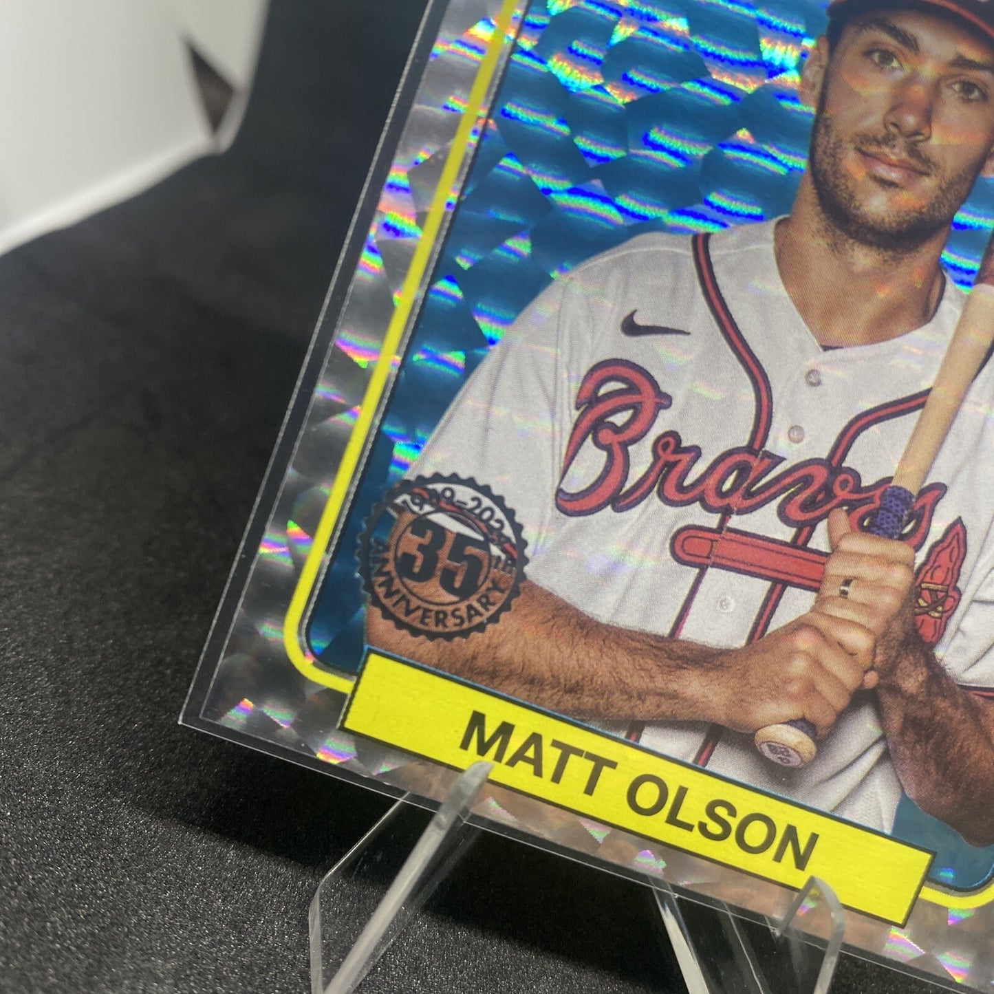 Matt Olson All Star Silver Foil Parallel from 2024 Topps Series 2 89ASB-3  
