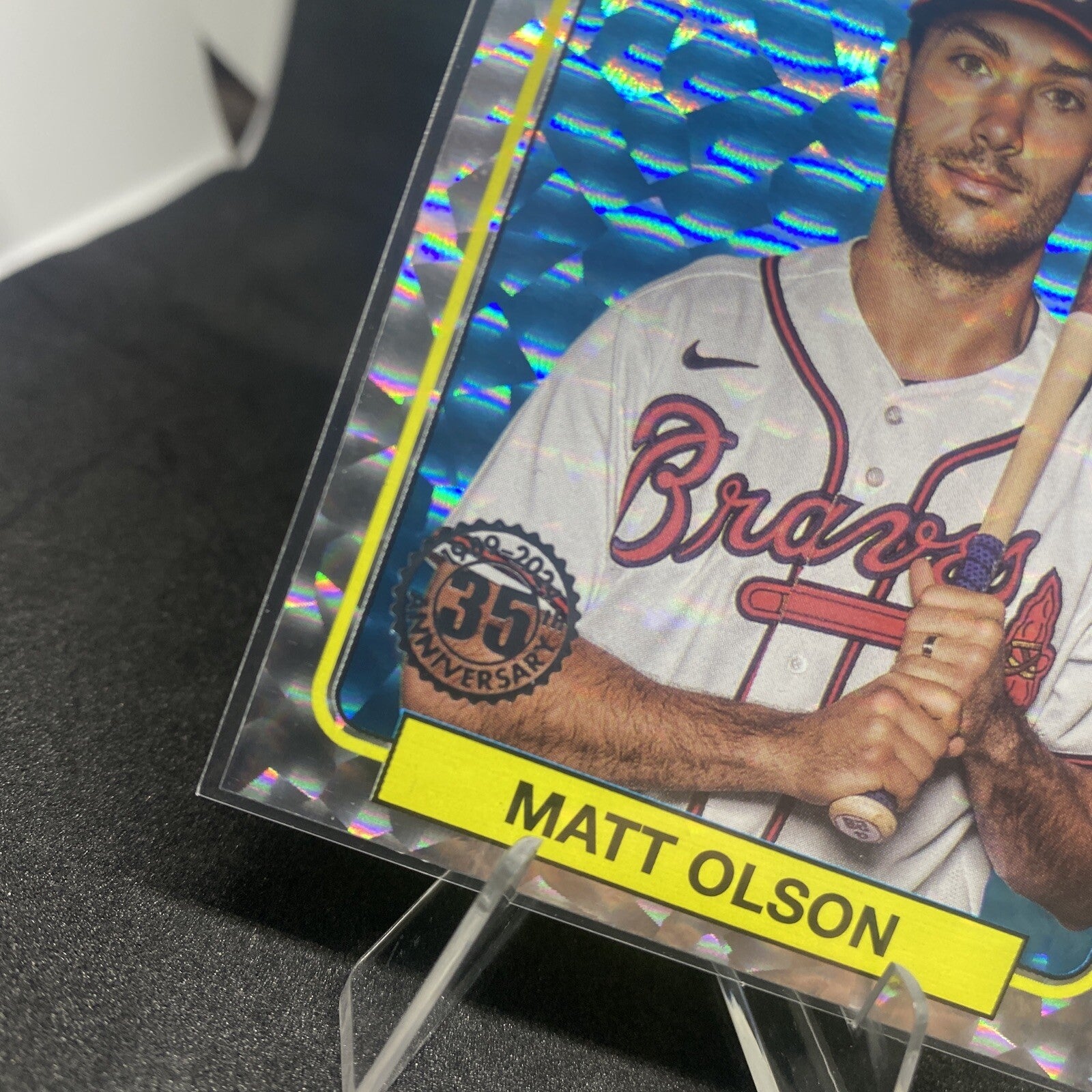 Matt Olson All Star Silver Foil Parallel from 2024 Topps Series 2 89ASB-3  
