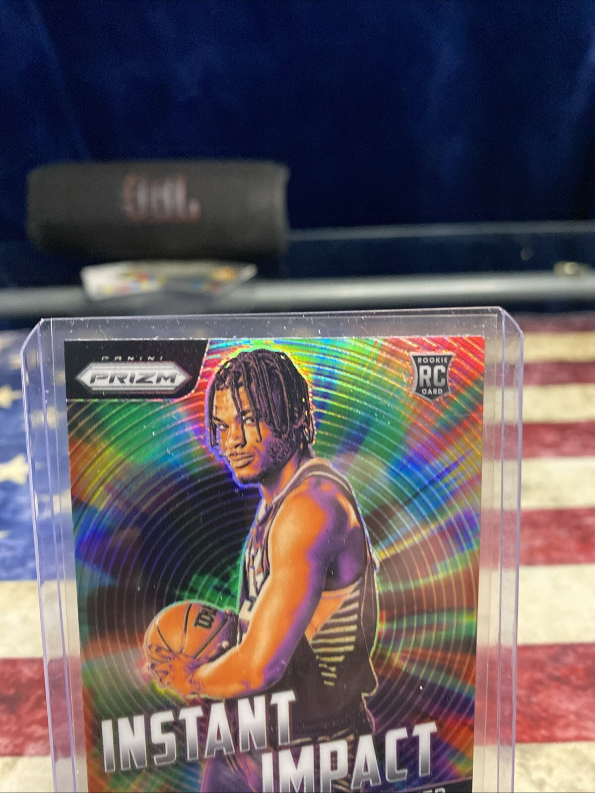 Jarace Walker 2023-24 Panini Prizm #16 Instant Impact Prizms Silver