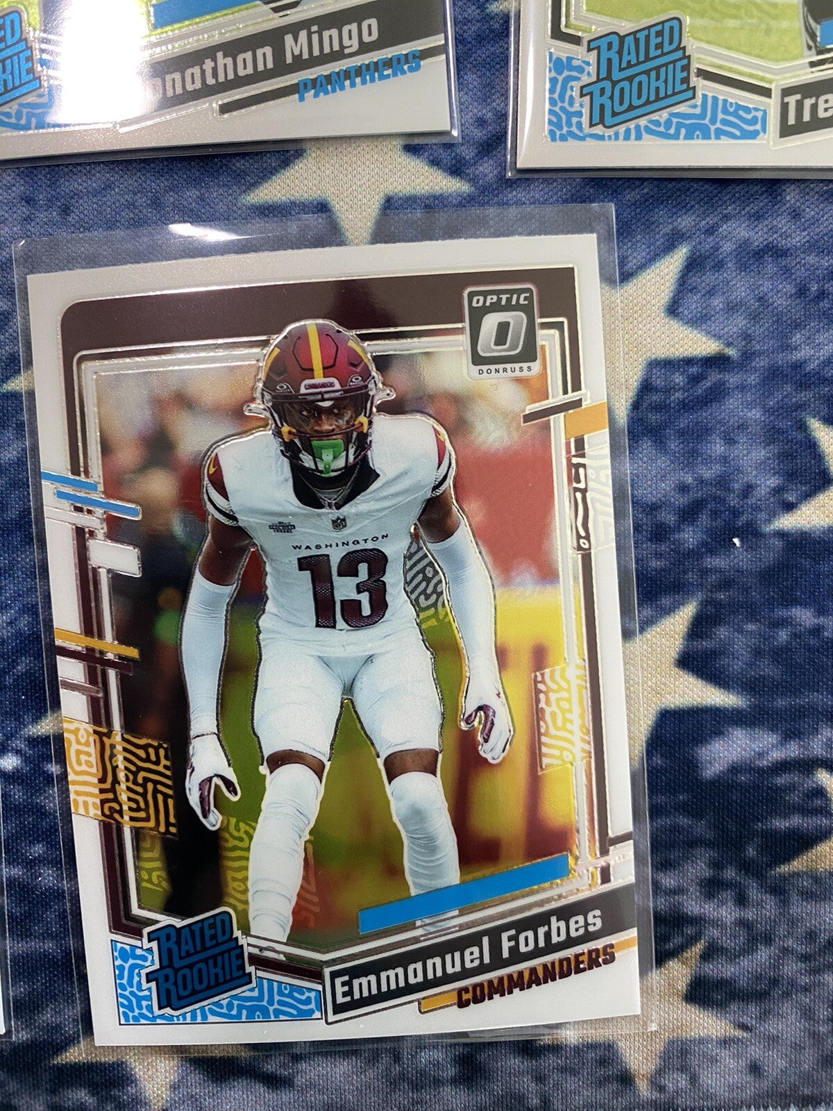 16 X NFL Optic Rated Rookie Cards. Future stars, 