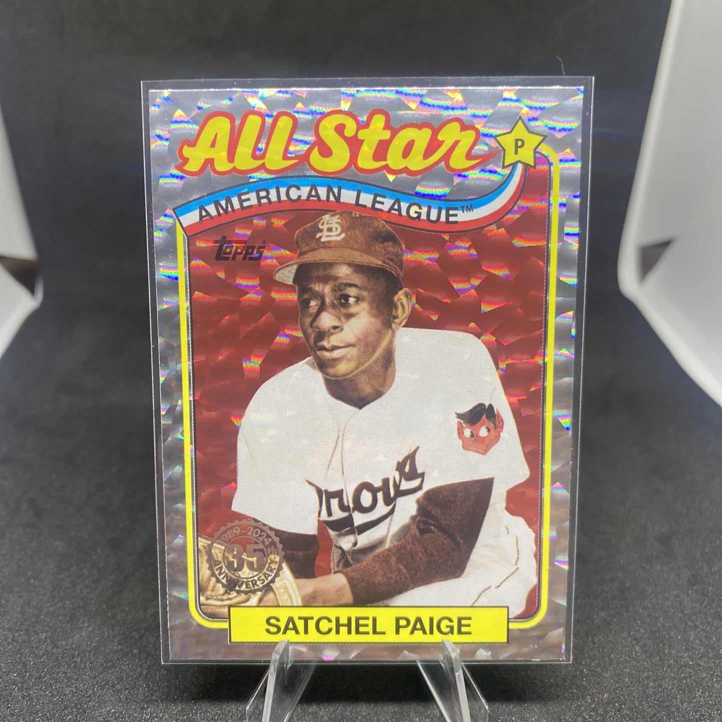 2024 Topps Series 2 Satchel Paige Ice Foil 89 All-Star #89ASB-45 Mint SP