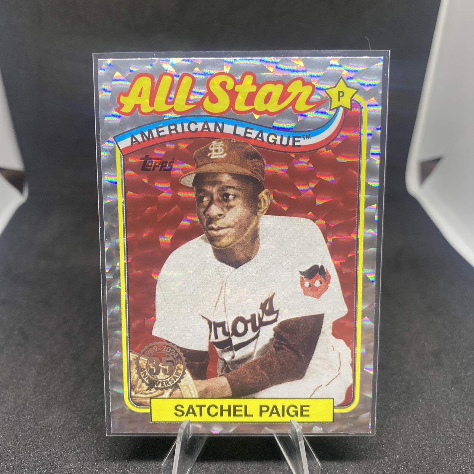 2024 Topps Series 2 Satchel Paige Ice Foil 89 All-Star #89ASB-45 Mint SP