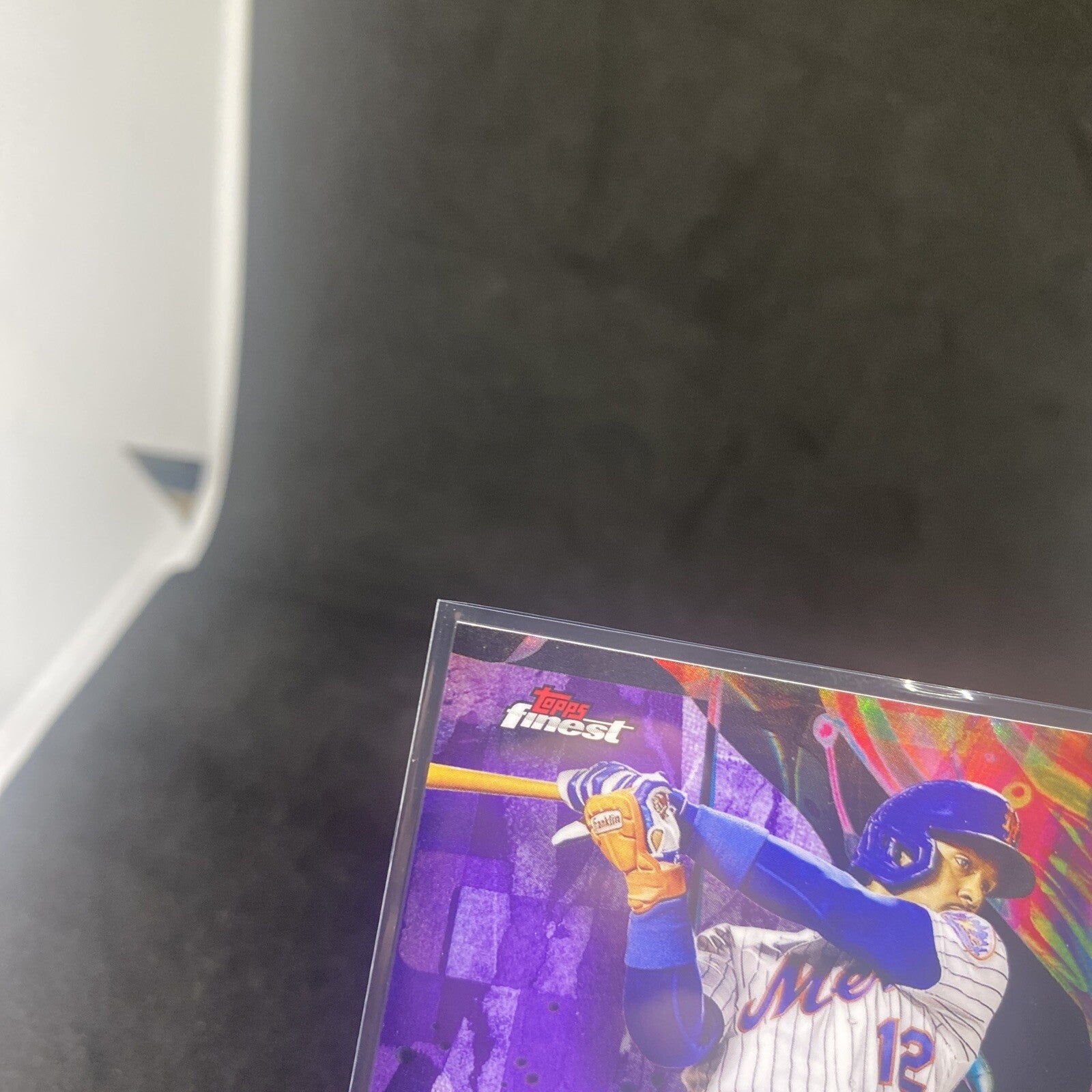 Francisco Lindor 2024 Topps Finest BLUE Refractor 74/200 Card #9