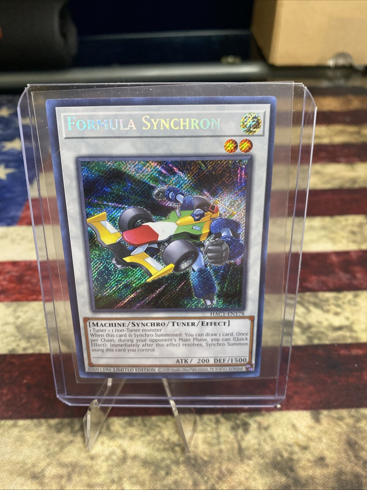 Formula Synchron Yu-Gi-Oh! HAC1-EN178 Secret Rare