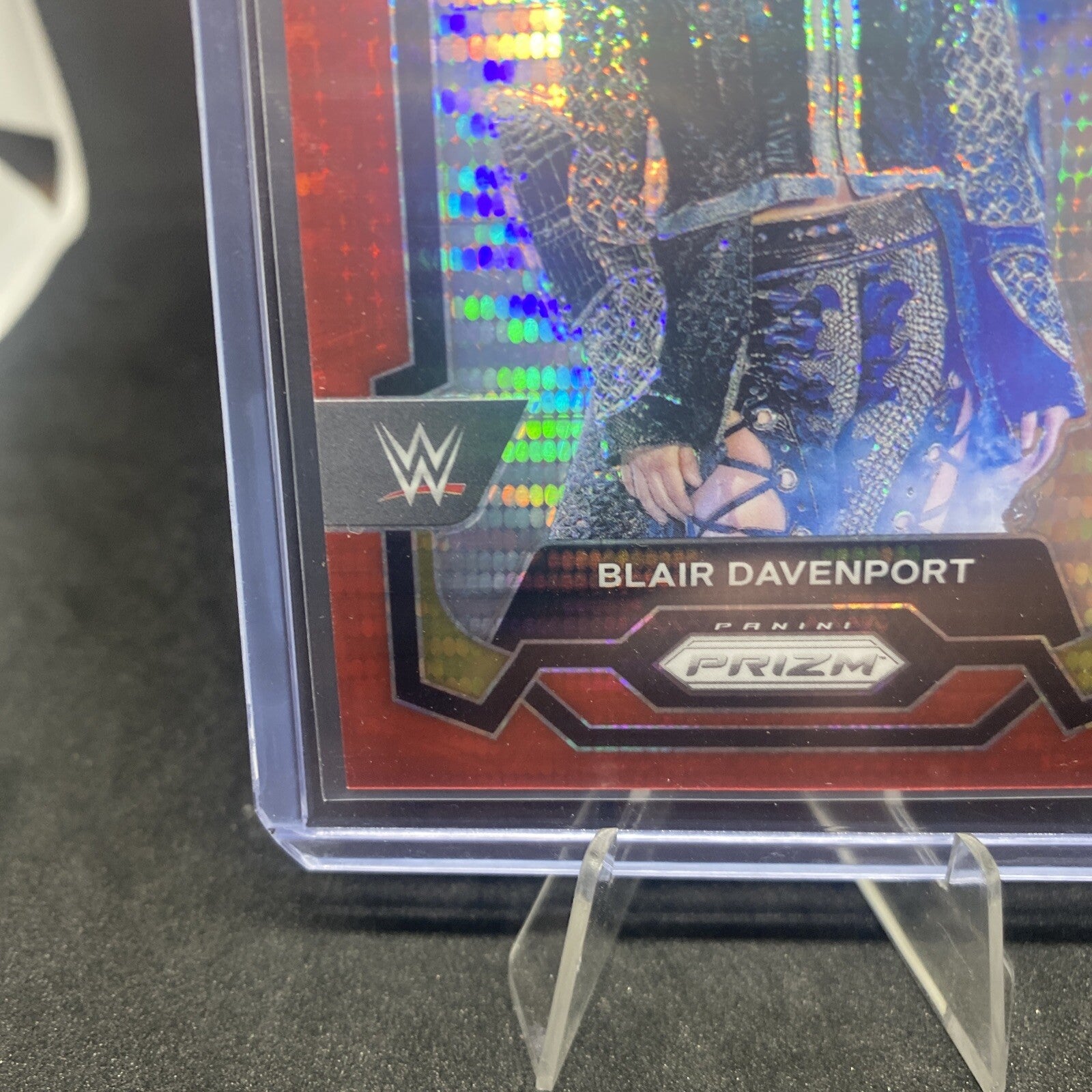 Blair Davenport #140 2024 Prizm WWE Red Pulsar Prizm /399