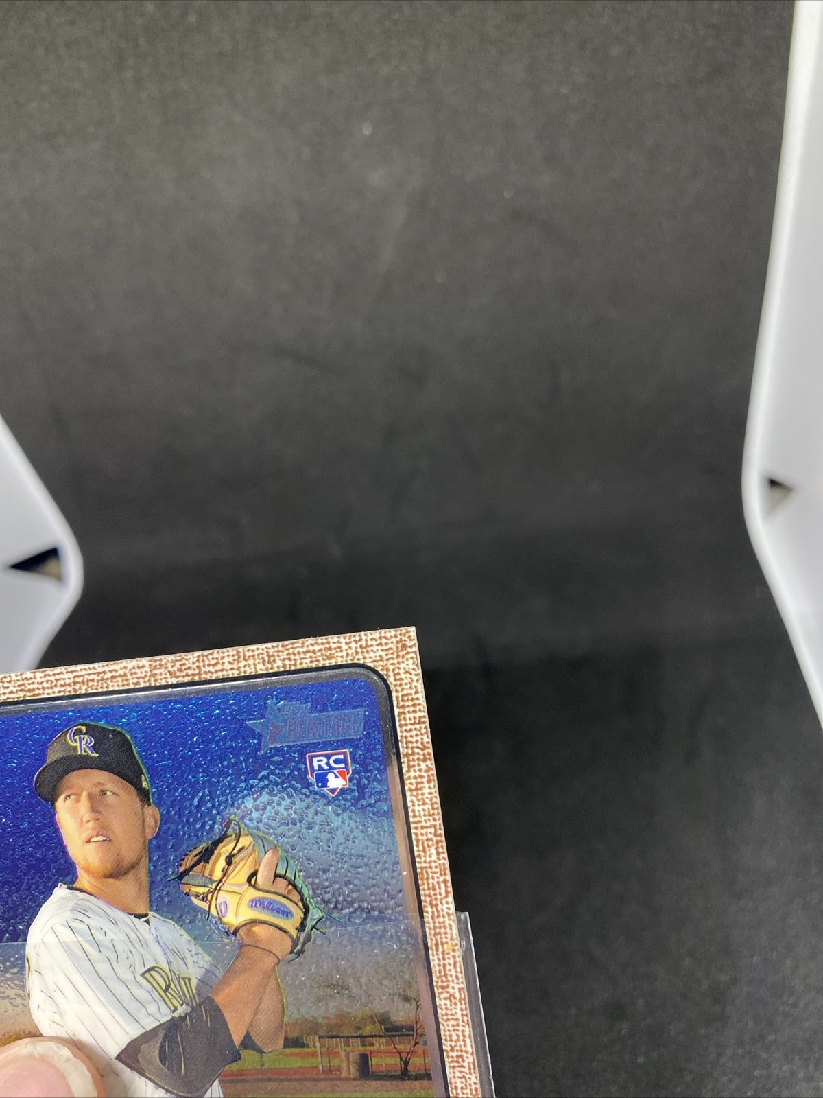2017 Topps Heritage High Number Chrome /999 Kyle Freeland #THC-666 Rookie RC