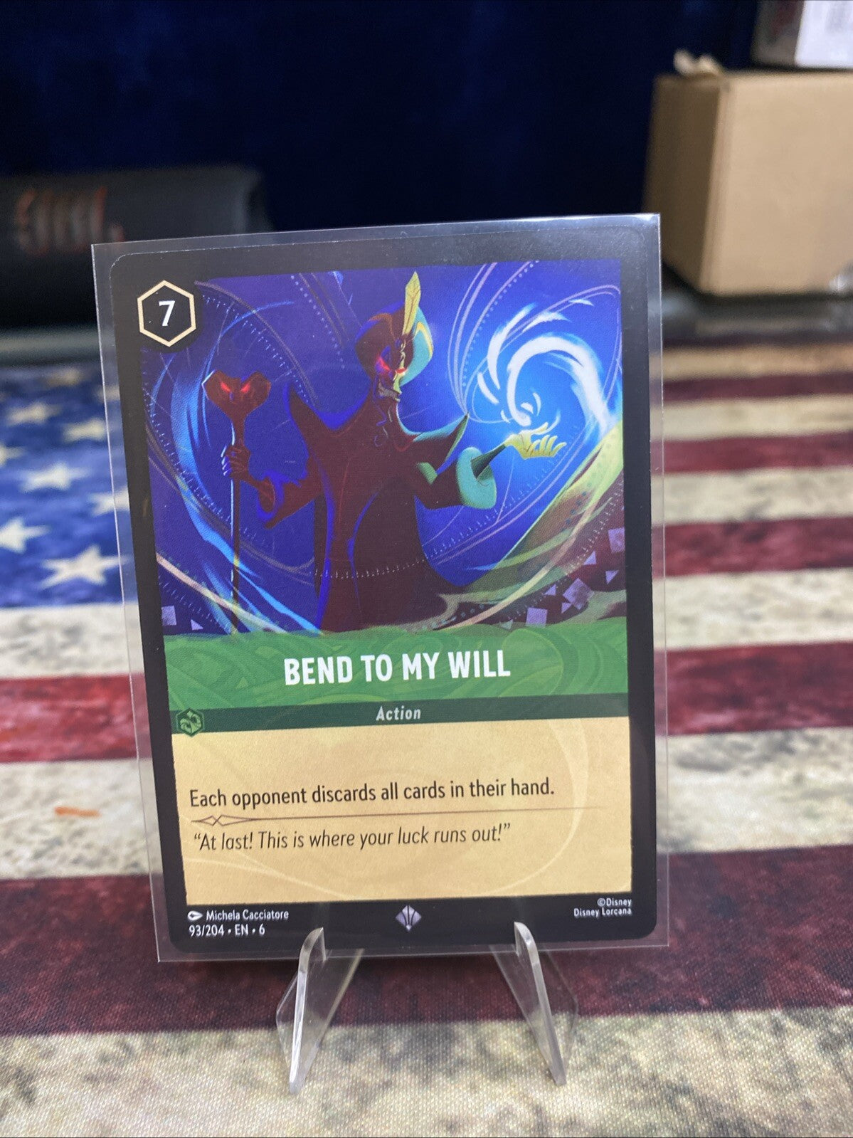 Bend to My Will - Super Rare - Disney Lorcana TCG Azurite Sea #93/204