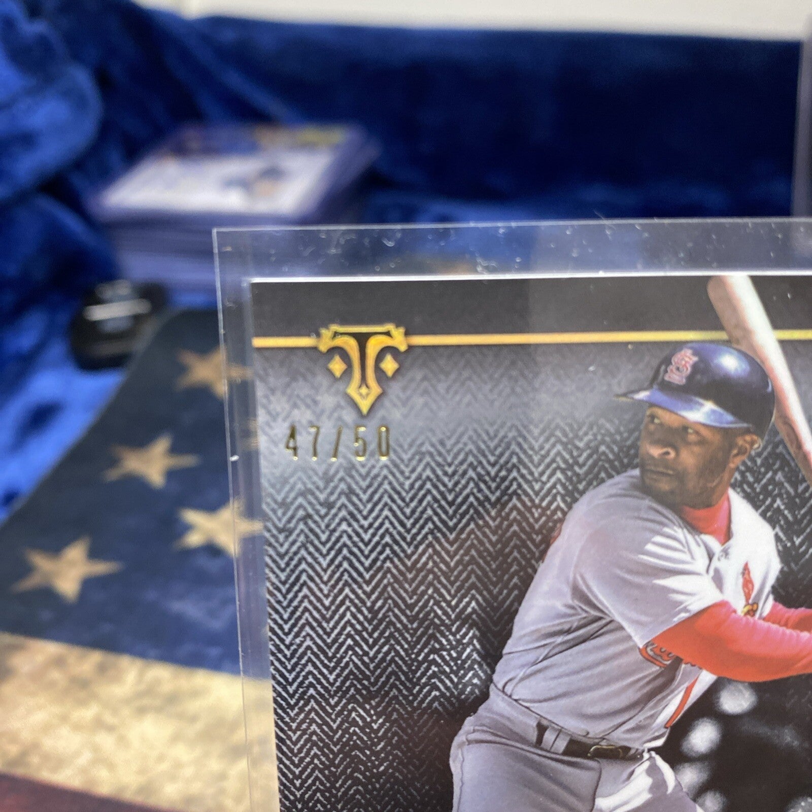 2021 Topps Triple Threads #68 Ozzie Smith #/50 SP Black Parallel Stl Cardinals