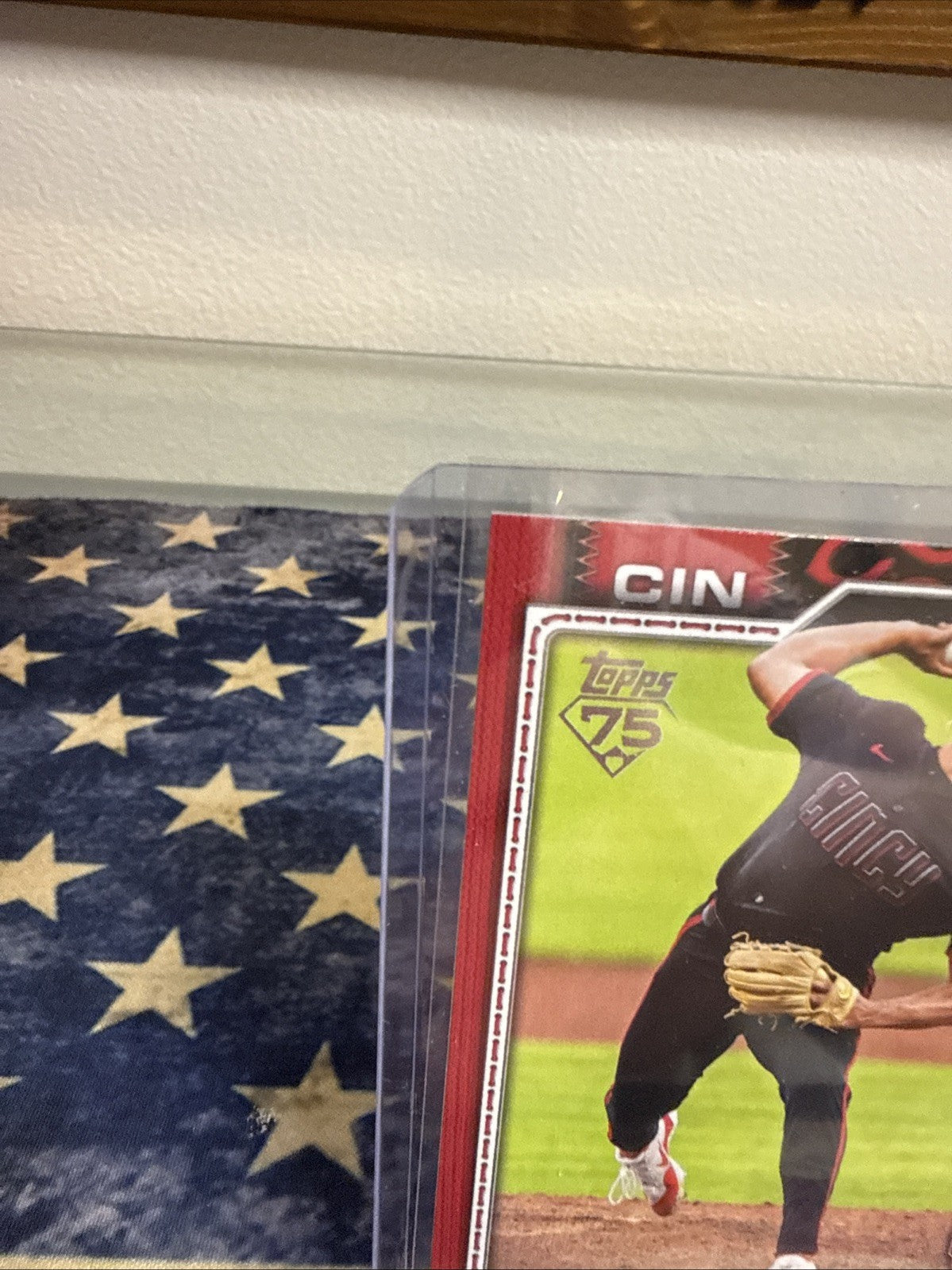 2026 Topps Series 1 Chase Burns Team Logo Variation RC Cincinnati Reds SP