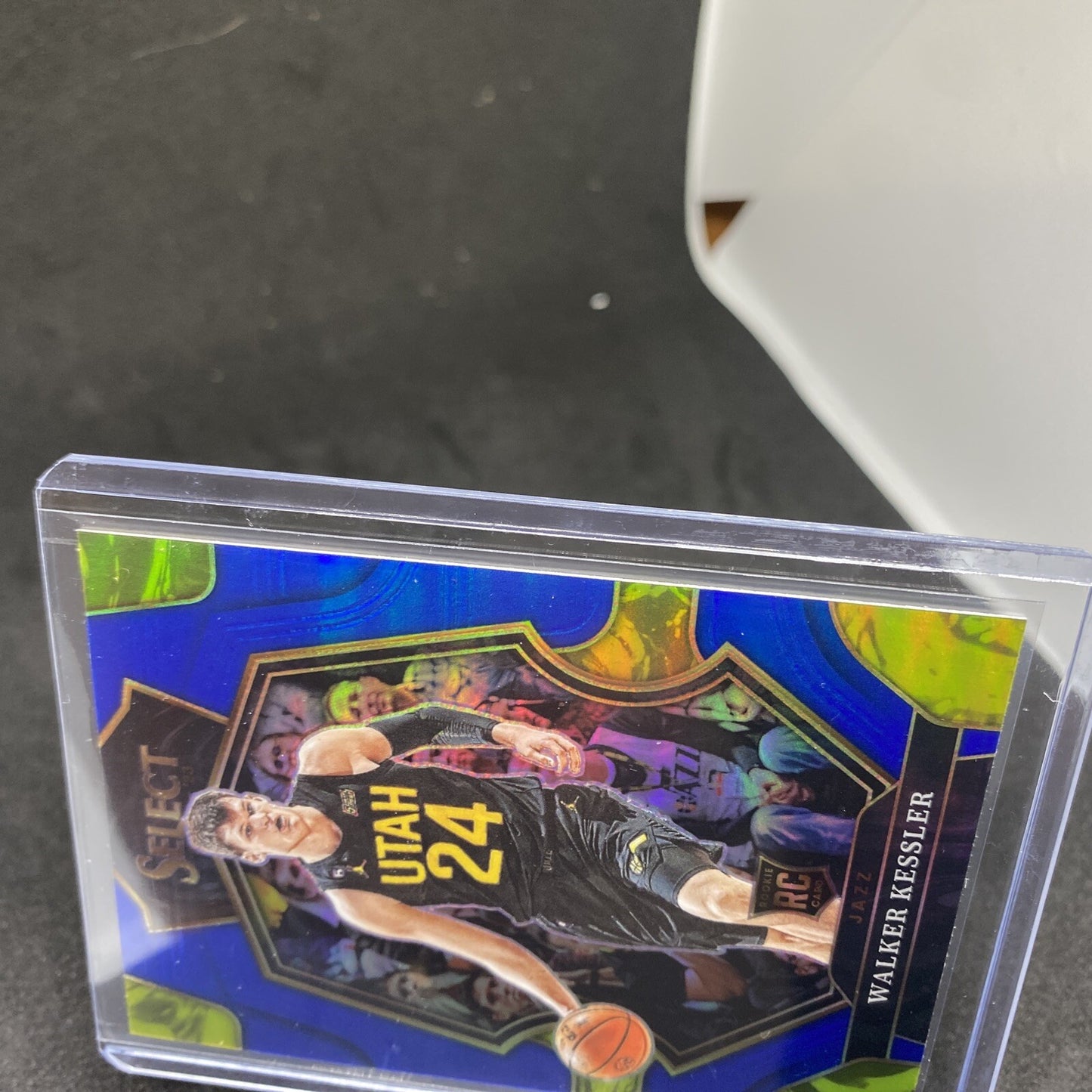 WALKER KESSLER 2022-23 Panini Select Premier Level 187 Blue Prizm RC Rookie BL43