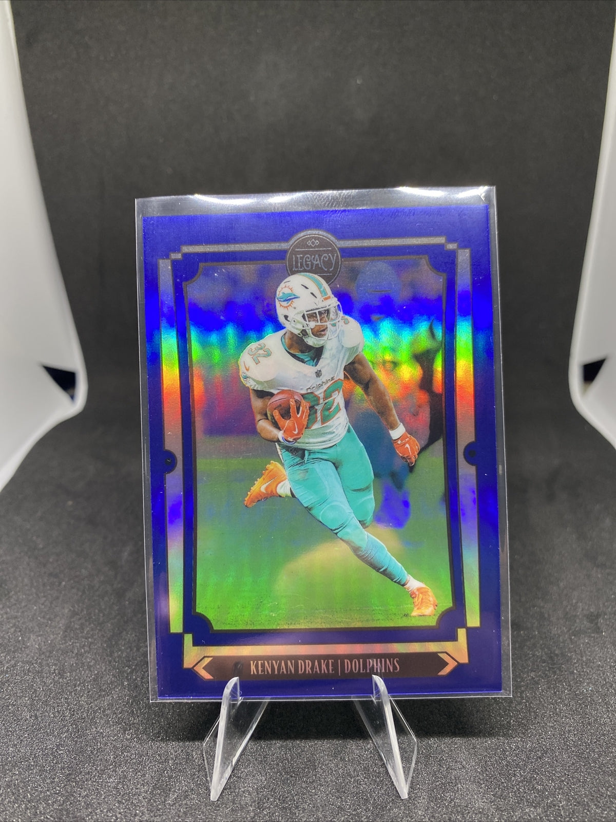 SP - 2019 Panini Legacy Premium Edition Sapphire Prizm /50 Kenyan Drake #62 GEM