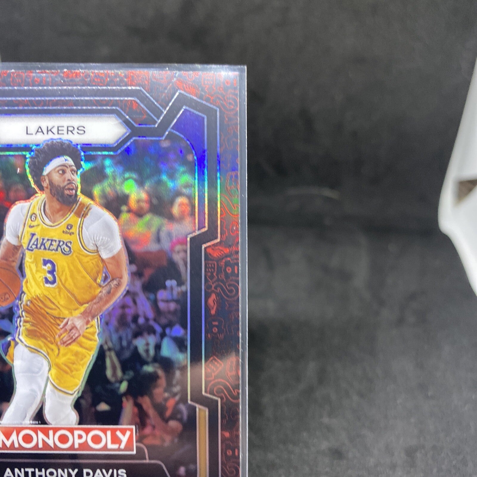 2023-24 Panini Prizm Monopoly Anthony Davis Red Icons Prizm Card #41 Lakers SSP 
