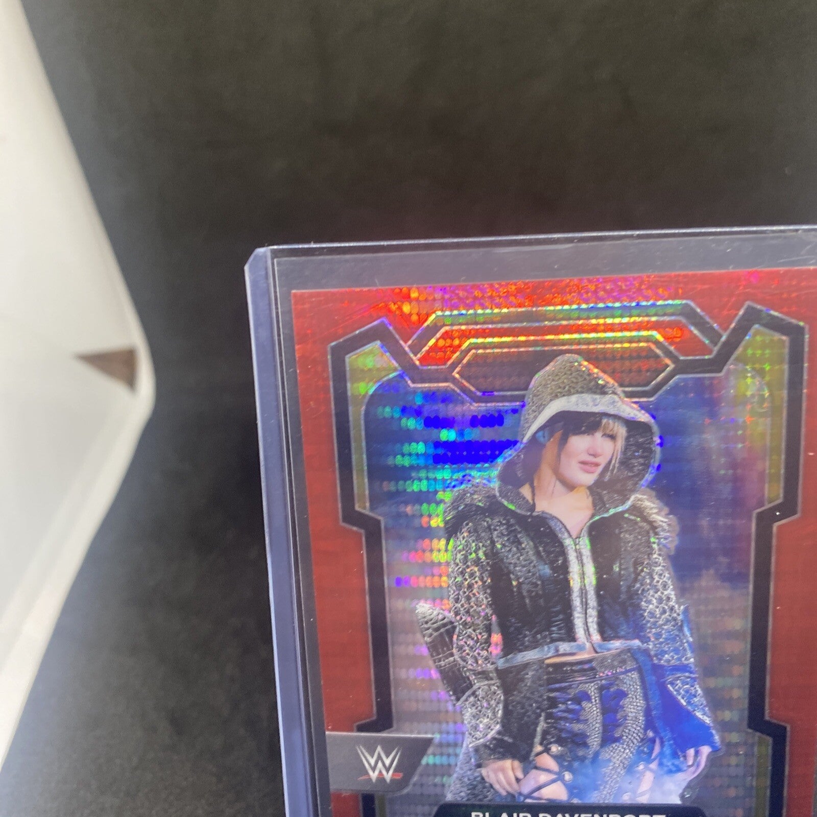 Blair Davenport #140 2024 Prizm WWE Red Pulsar Prizm /399