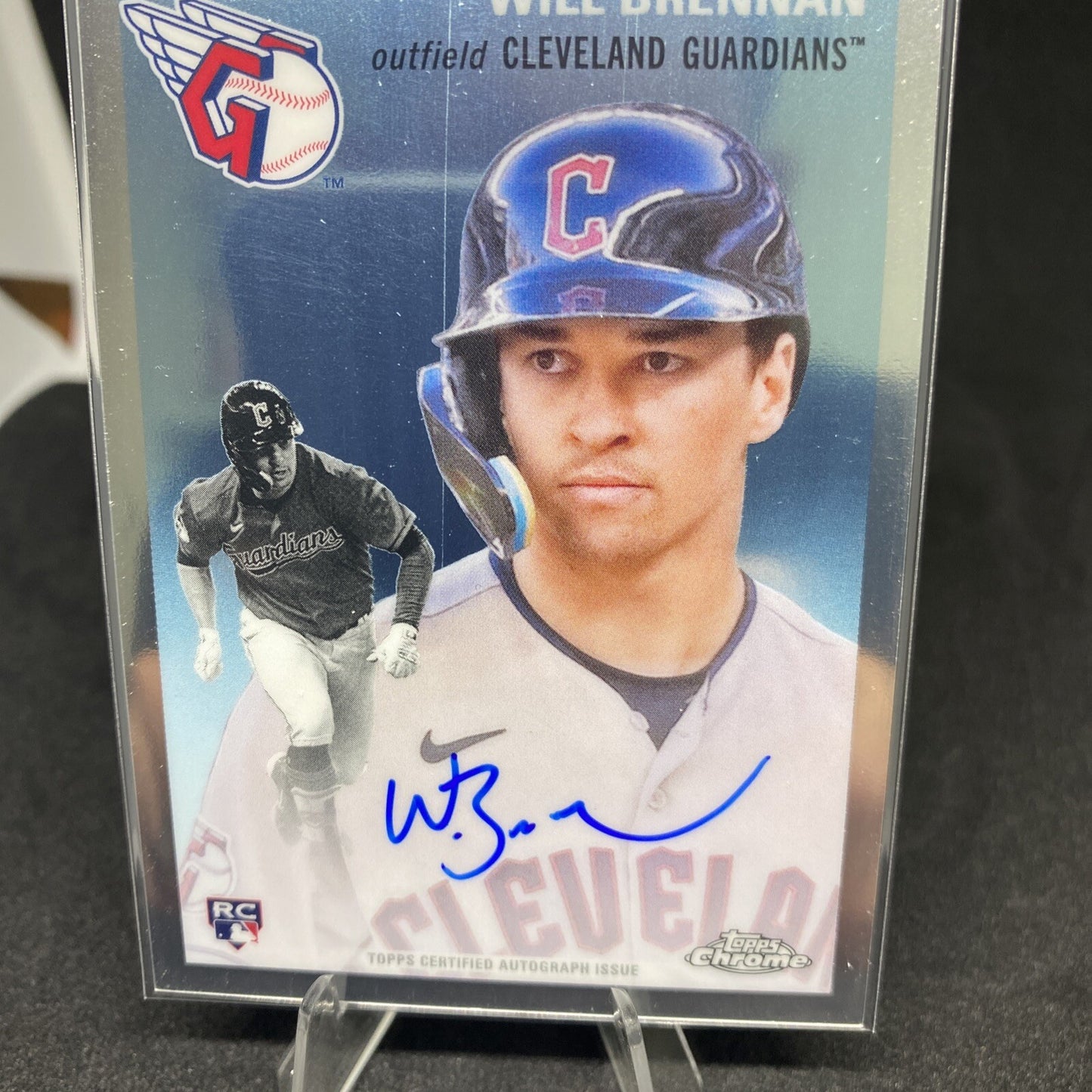 2023 Topps Chrome Platinum Anniversary Will Brennan Rookie Auto